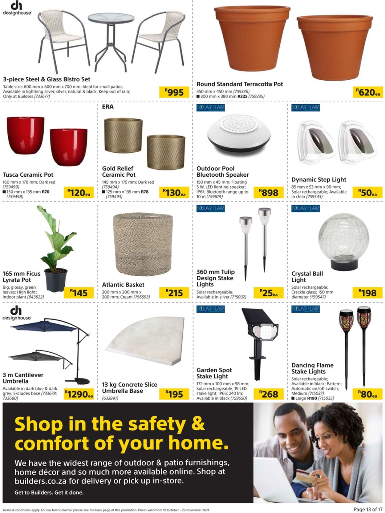 Builders Warehouse BLACK FRIDAY 2021 Catalogue - 2021/10/19-2021/11/29 (Page 13)