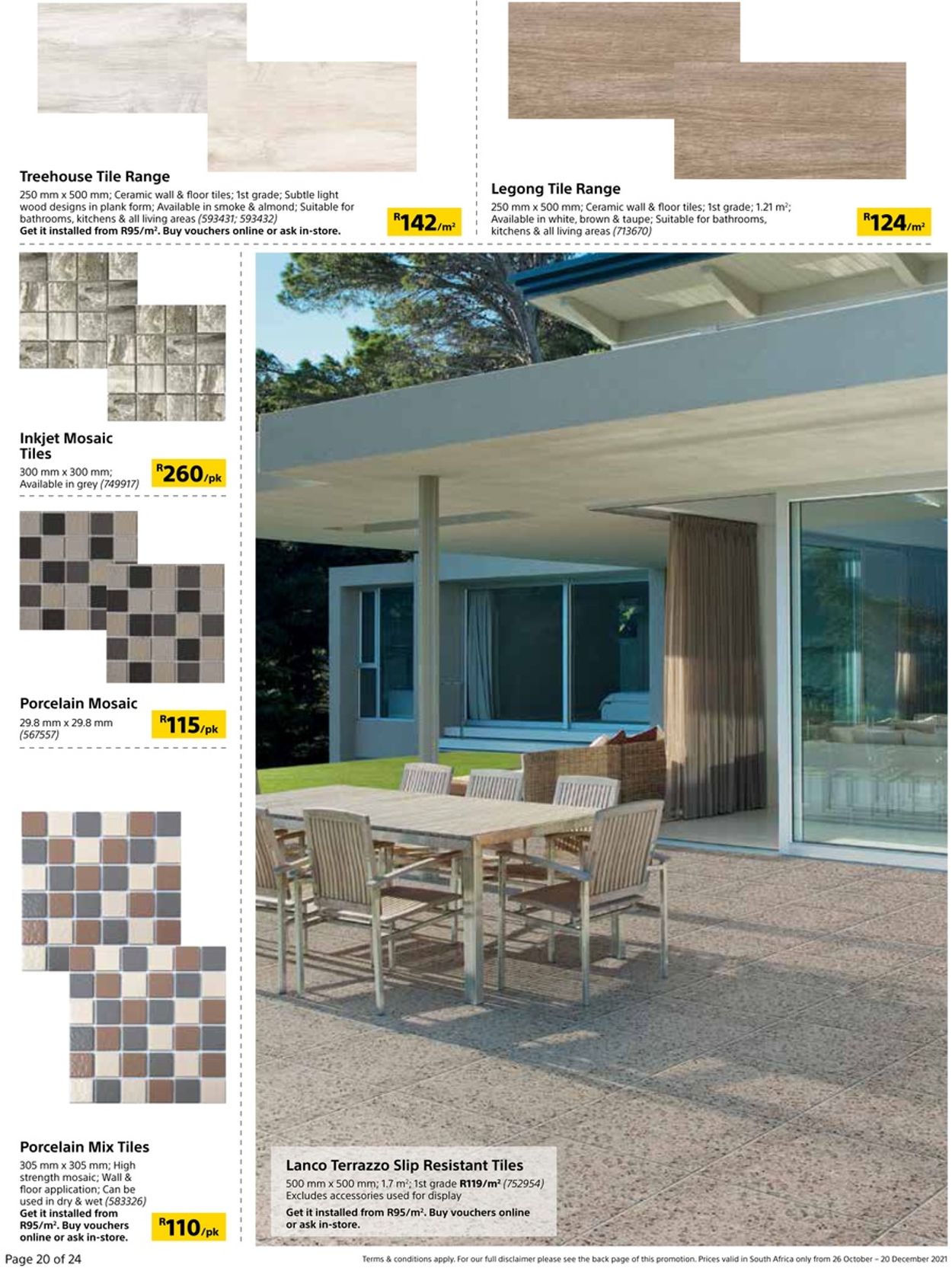 Builders Warehouse Catalogue - 2021/10/26-2021/12/20 (Page 20)