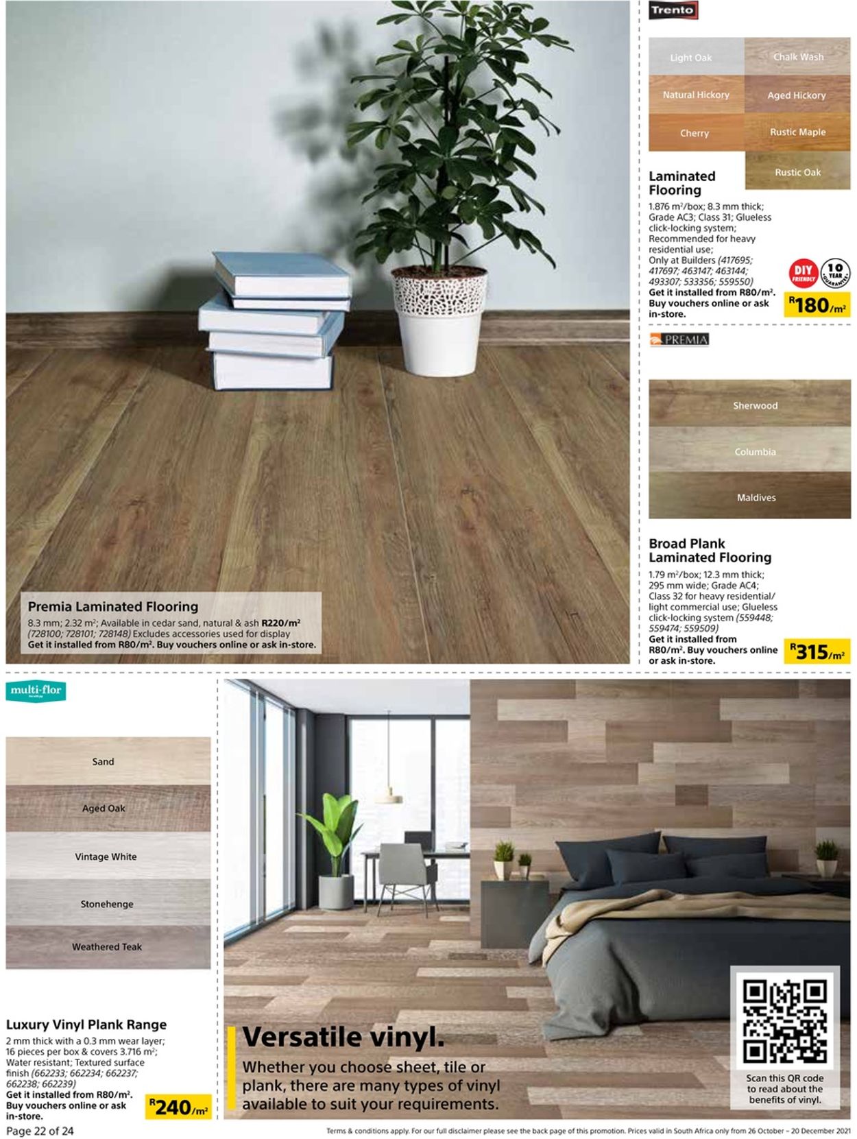 Builders Warehouse Catalogue - 2021/10/26-2021/12/20 (Page 22)