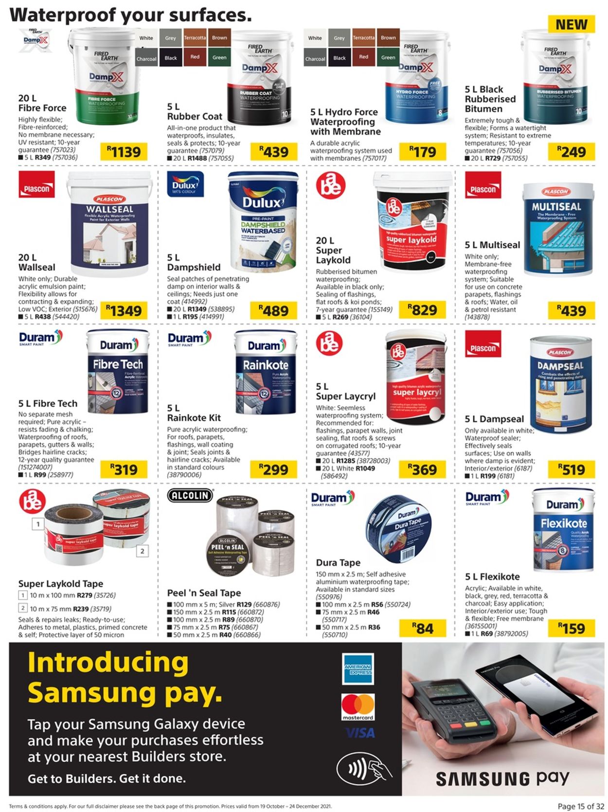 Builders Warehouse Catalogue - 2021/10/19-2021/12/24 (Page 15)
