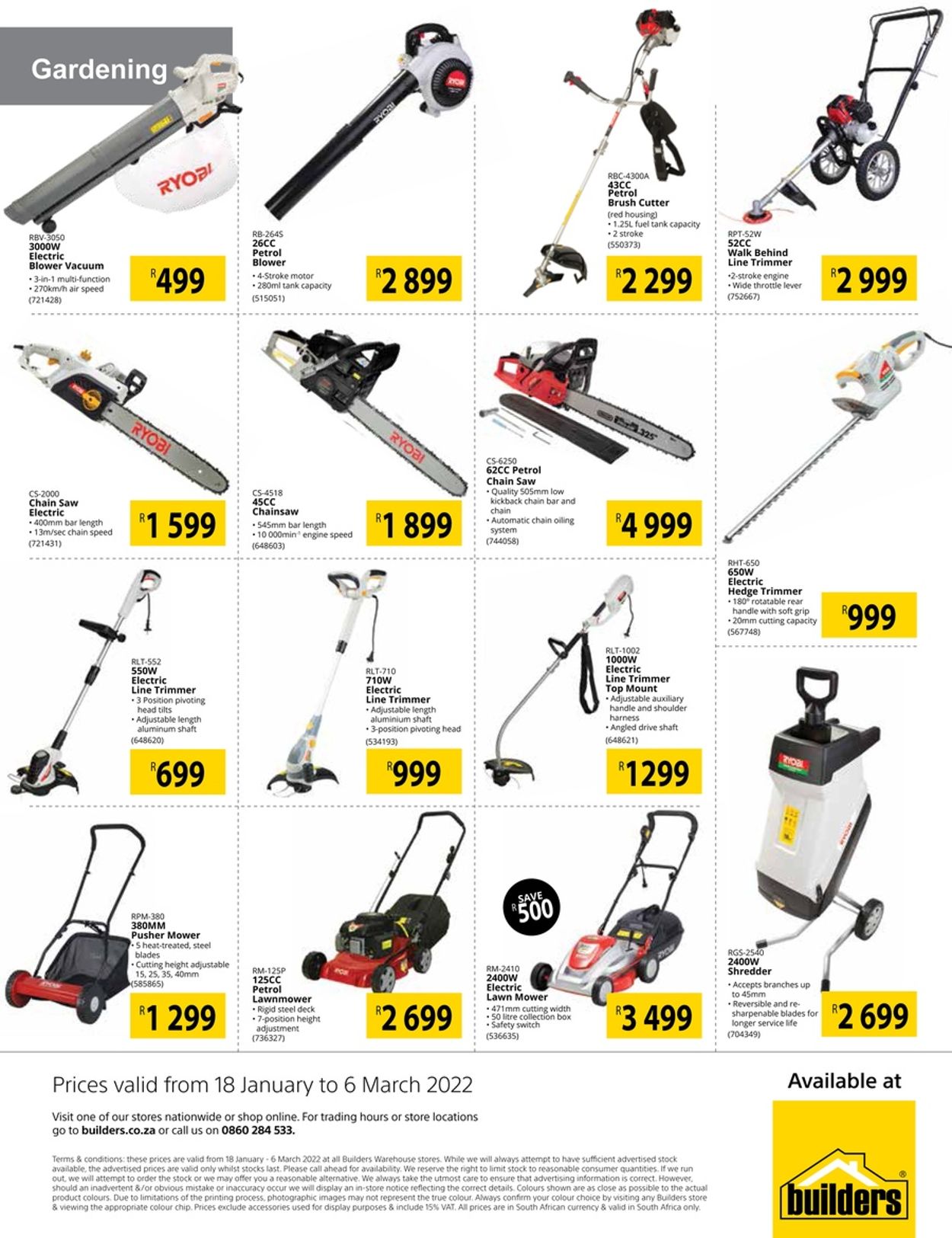 Builders Warehouse Catalogue - 2022/01/18-2022/03/06 (Page 12)