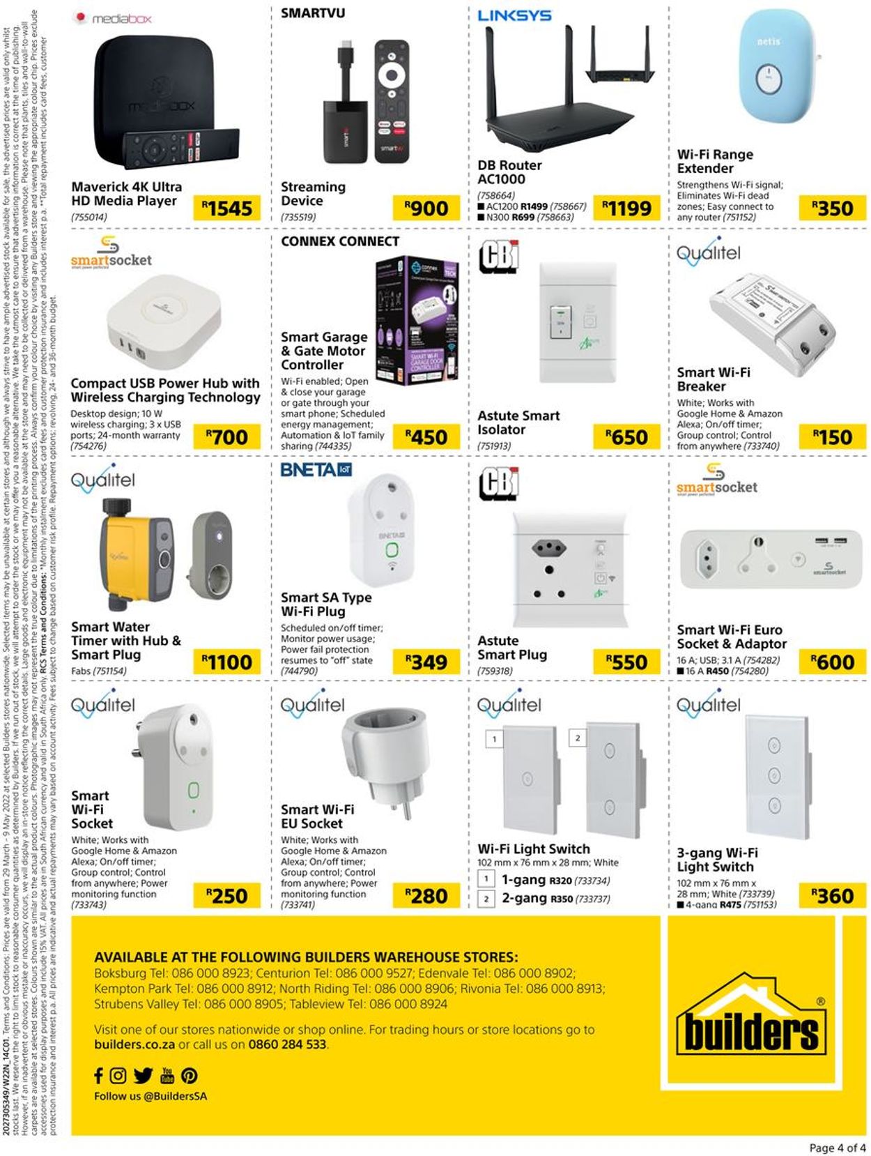 Builders Warehouse Catalogue - 2022/03/29-2022/05/09 (Page 4)