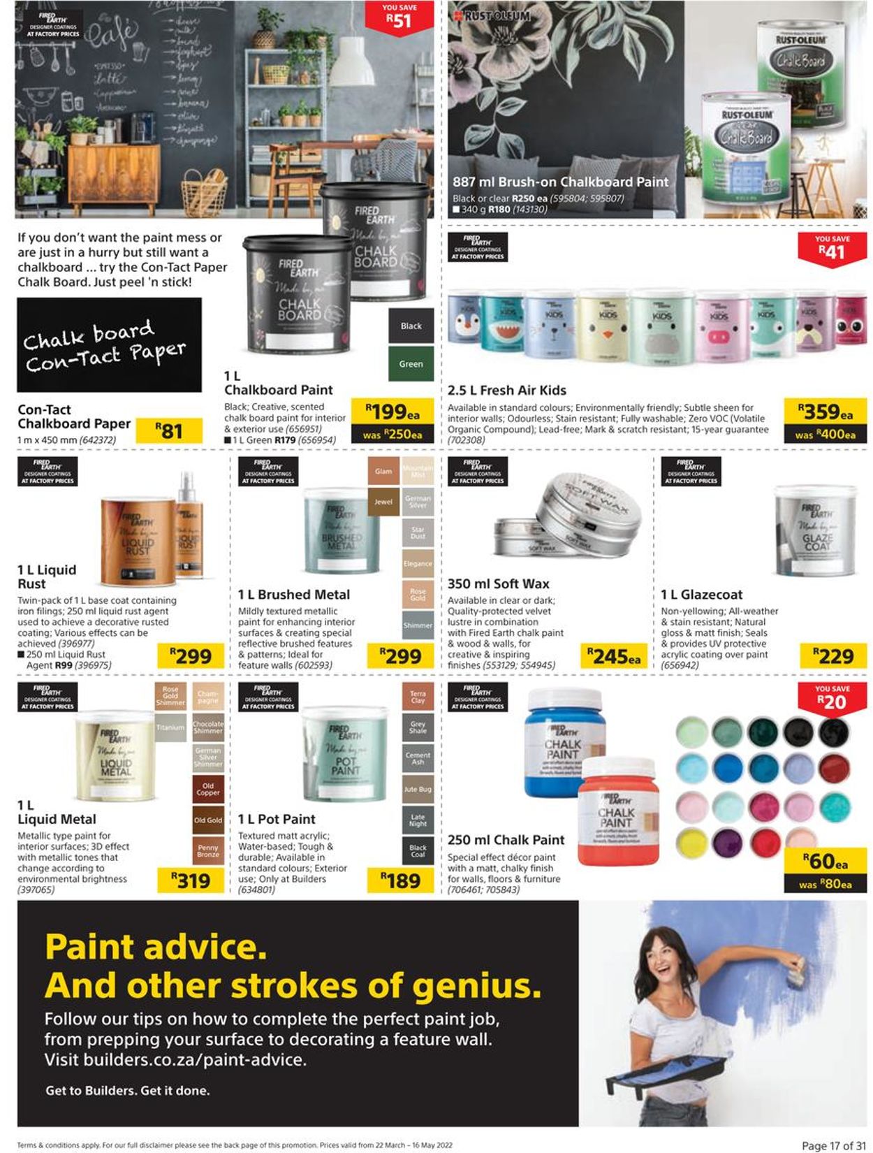 Builders Warehouse Catalogue - 2022/03/22-2022/05/16 (Page 17)