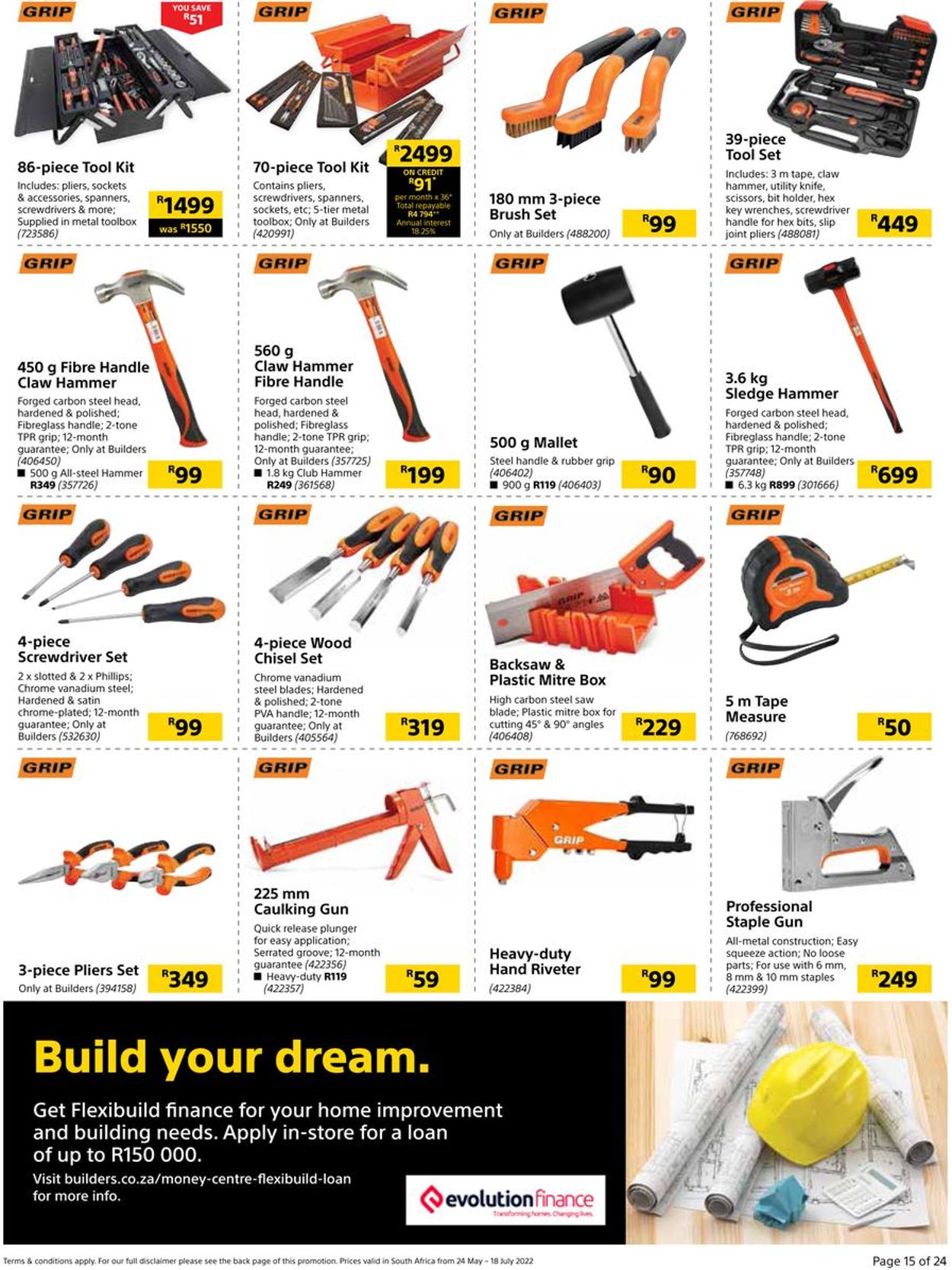 Builders Warehouse Catalogue - 2022/05/24-2022/07/18 (Page 15)