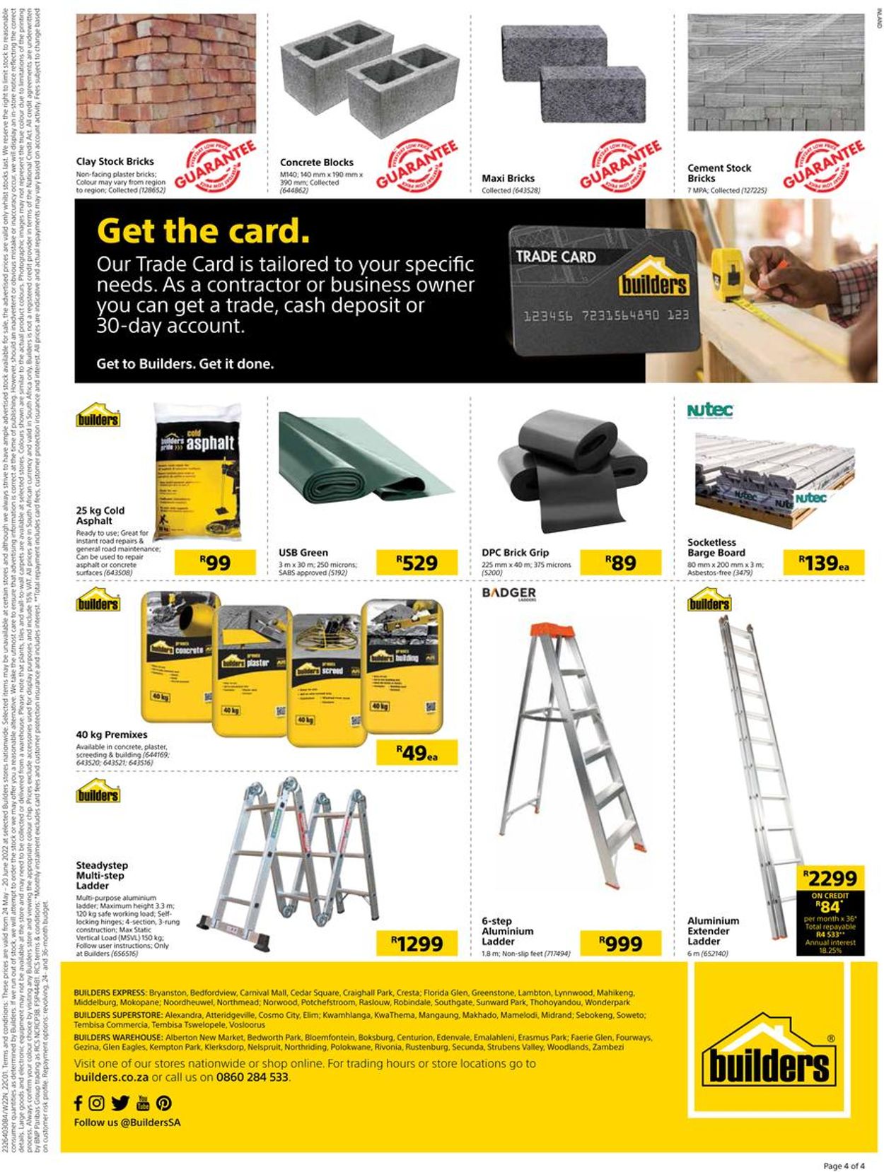 Builders Warehouse Catalogue - 2022/05/24-2022/06/20 (Page 4)