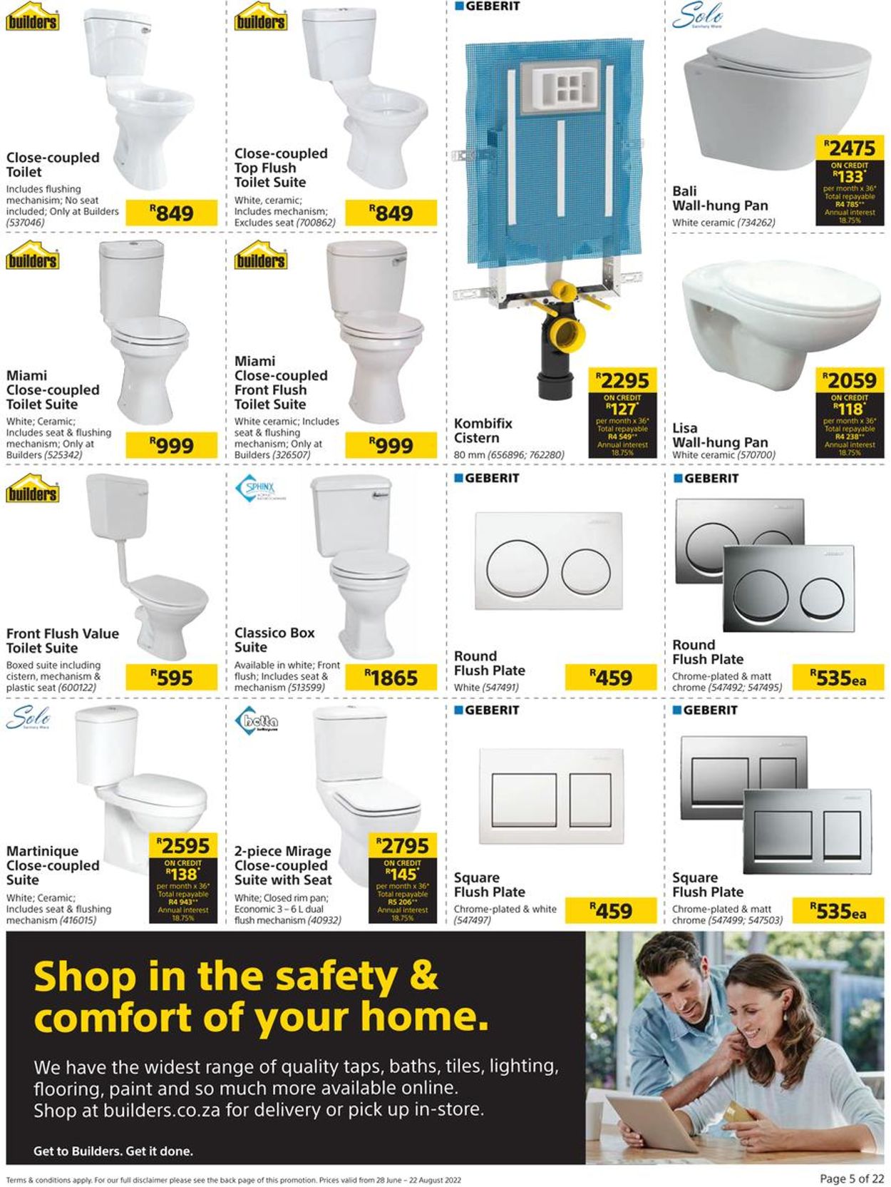 Builders Warehouse Catalogue - 2022/06/28-2022/08/22 (Page 5)