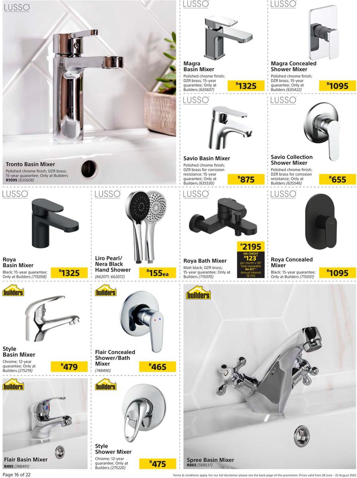Builders Warehouse Catalogue - 2022/06/28-2022/08/22 (Page 16)