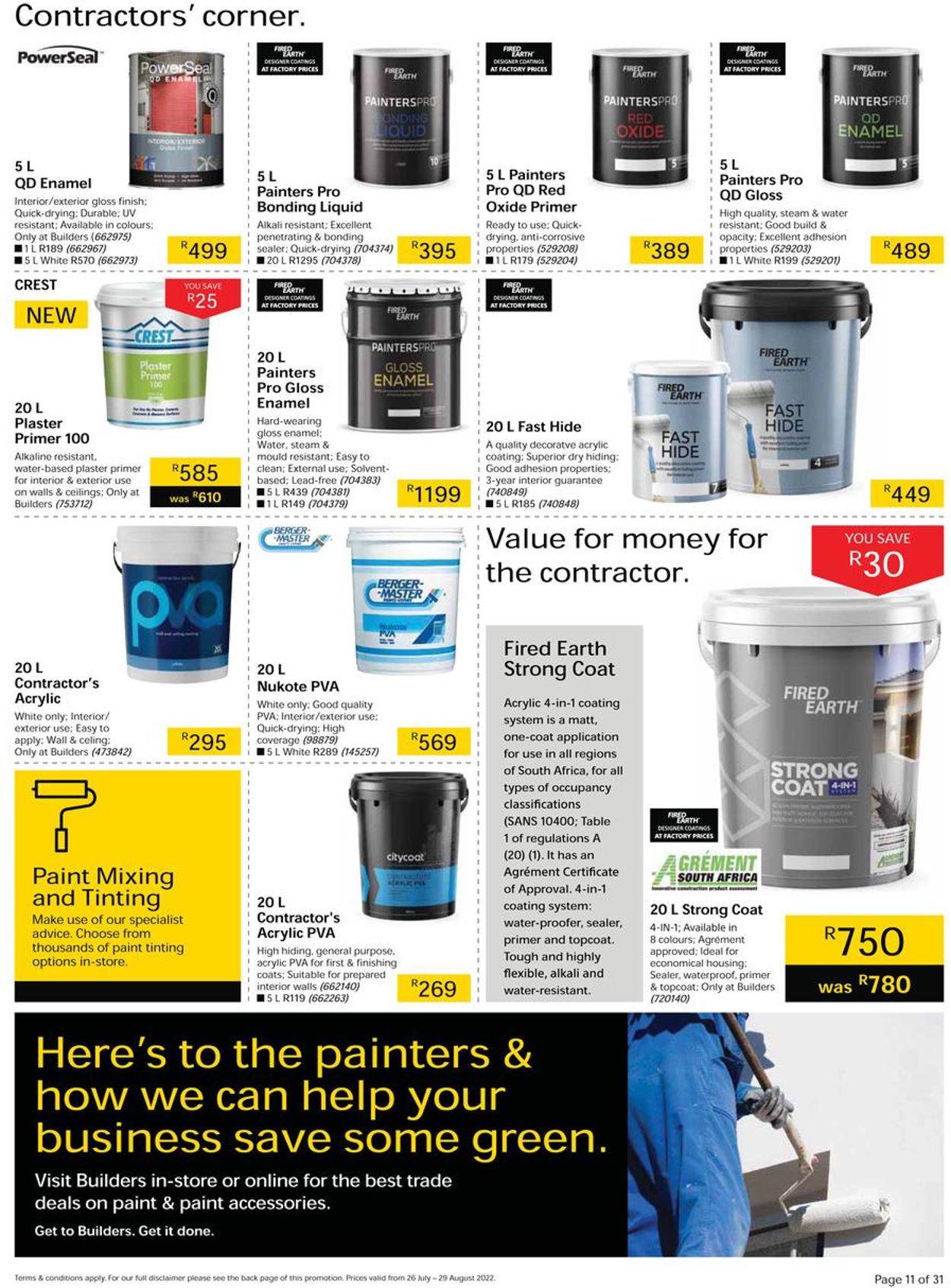 Builders Warehouse Catalogue - 2022/07/26-2022/08/29 (Page 11)