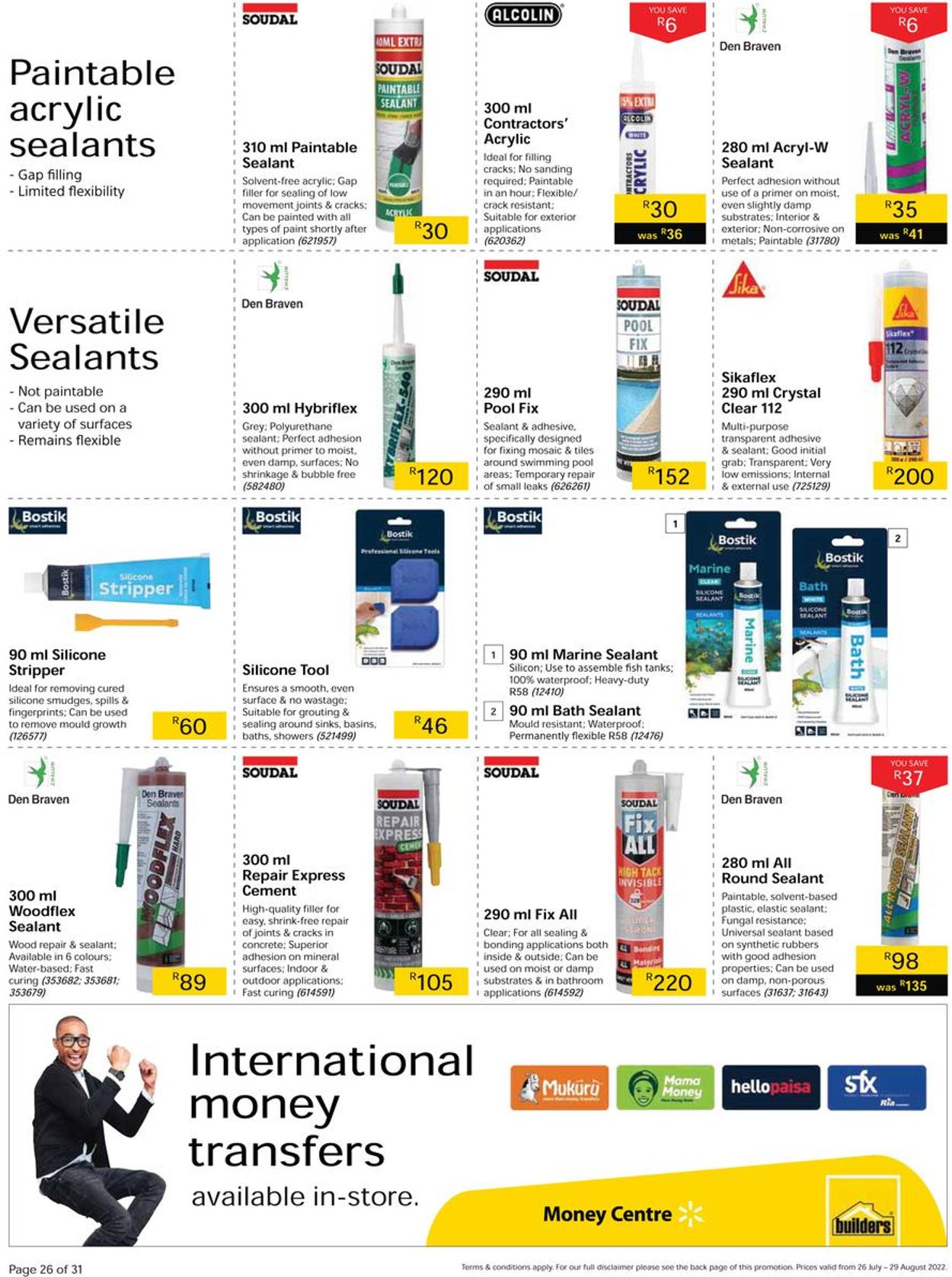 Builders Warehouse Catalogue - 2022/07/26-2022/08/29 (Page 26)