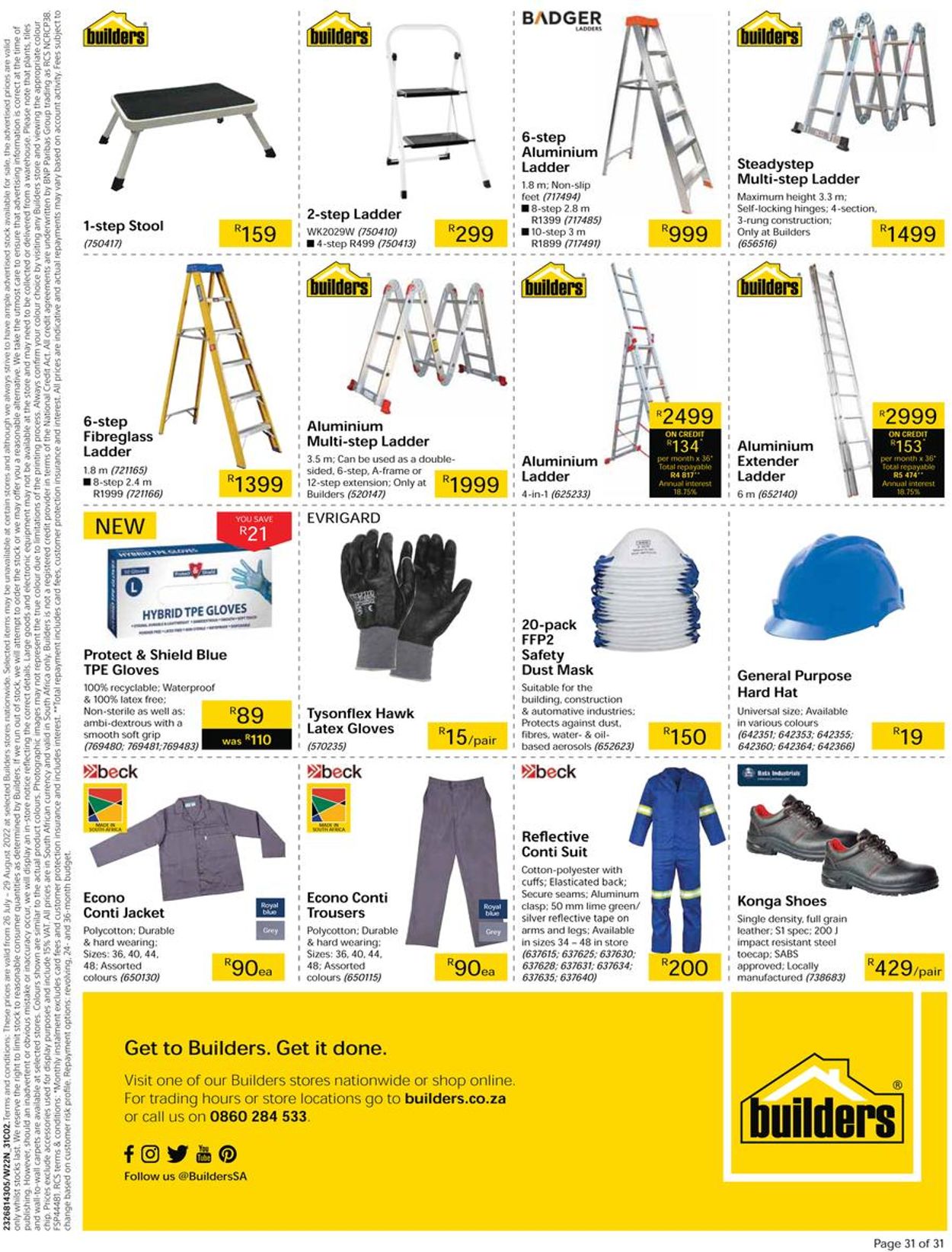 Builders Warehouse Catalogue - 2022/07/26-2022/08/29 (Page 31)