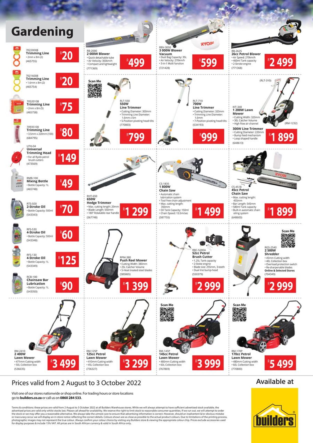 Builders Warehouse Catalogue - 2022/08/02-2022/10/03 (Page 12)