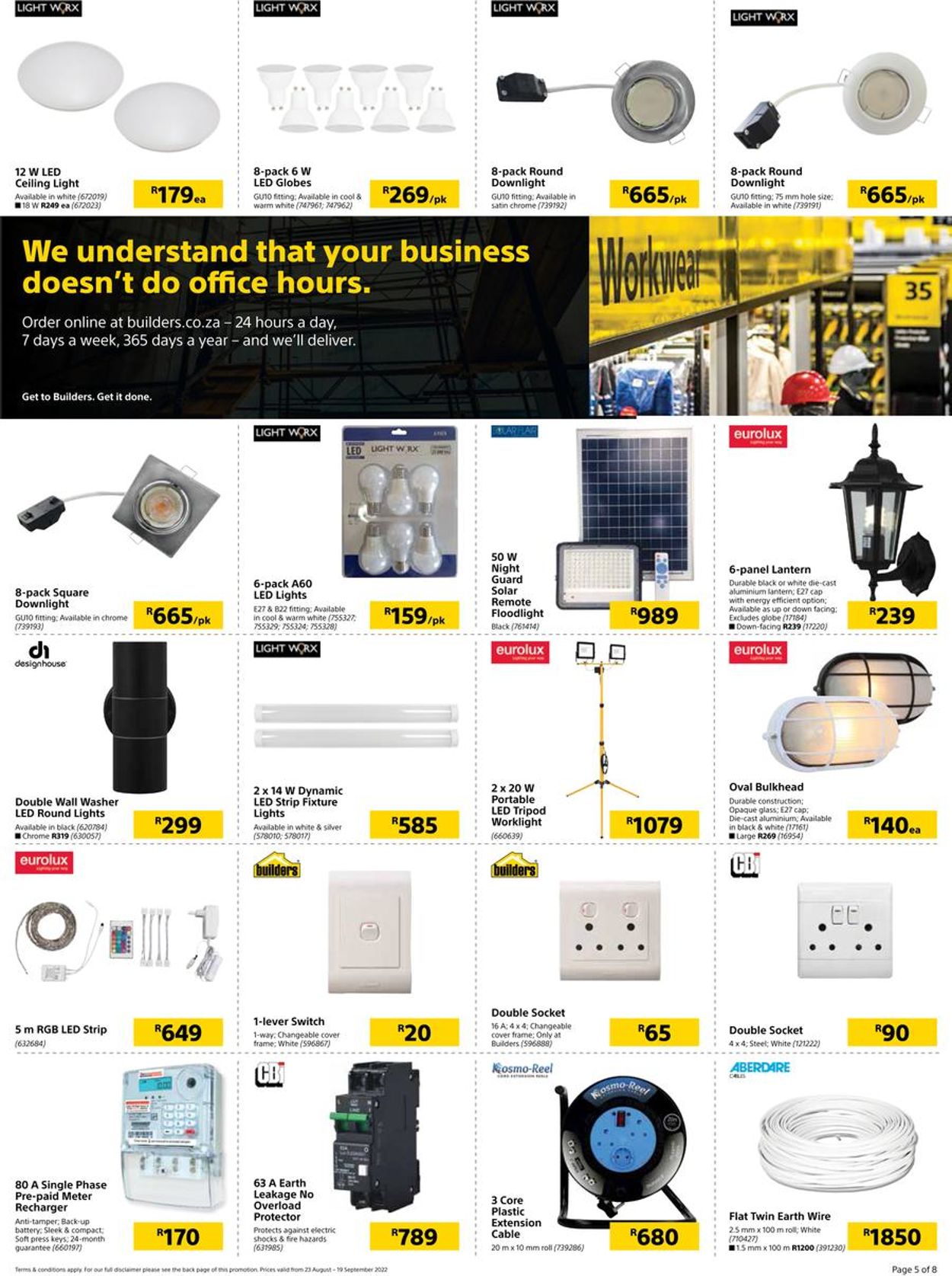 Builders Warehouse Catalogue - 2022/08/23-2022/09/19 (Page 5)