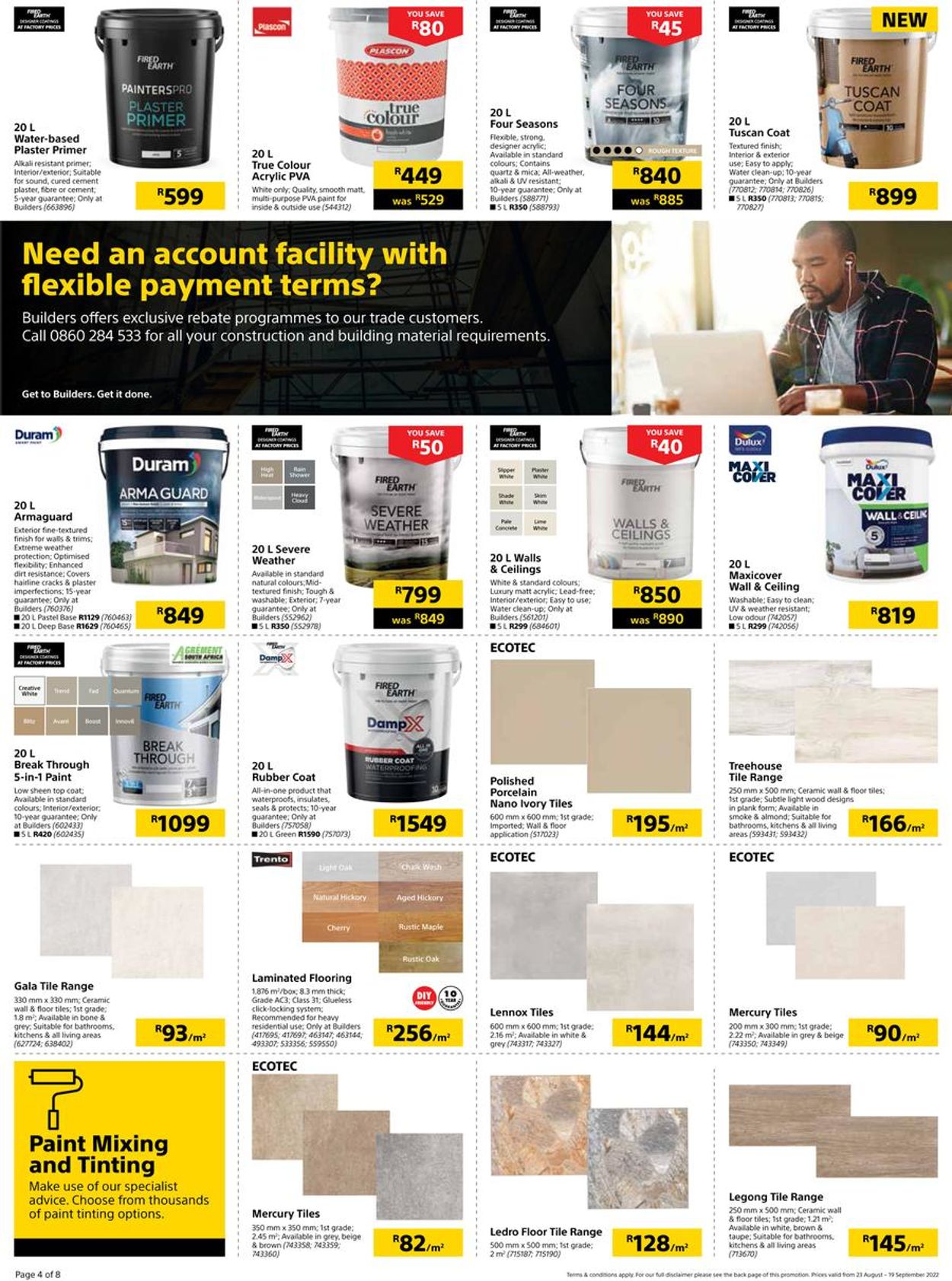 Builders Warehouse Catalogue - 2022/08/23-2022/09/19 (Page 4)