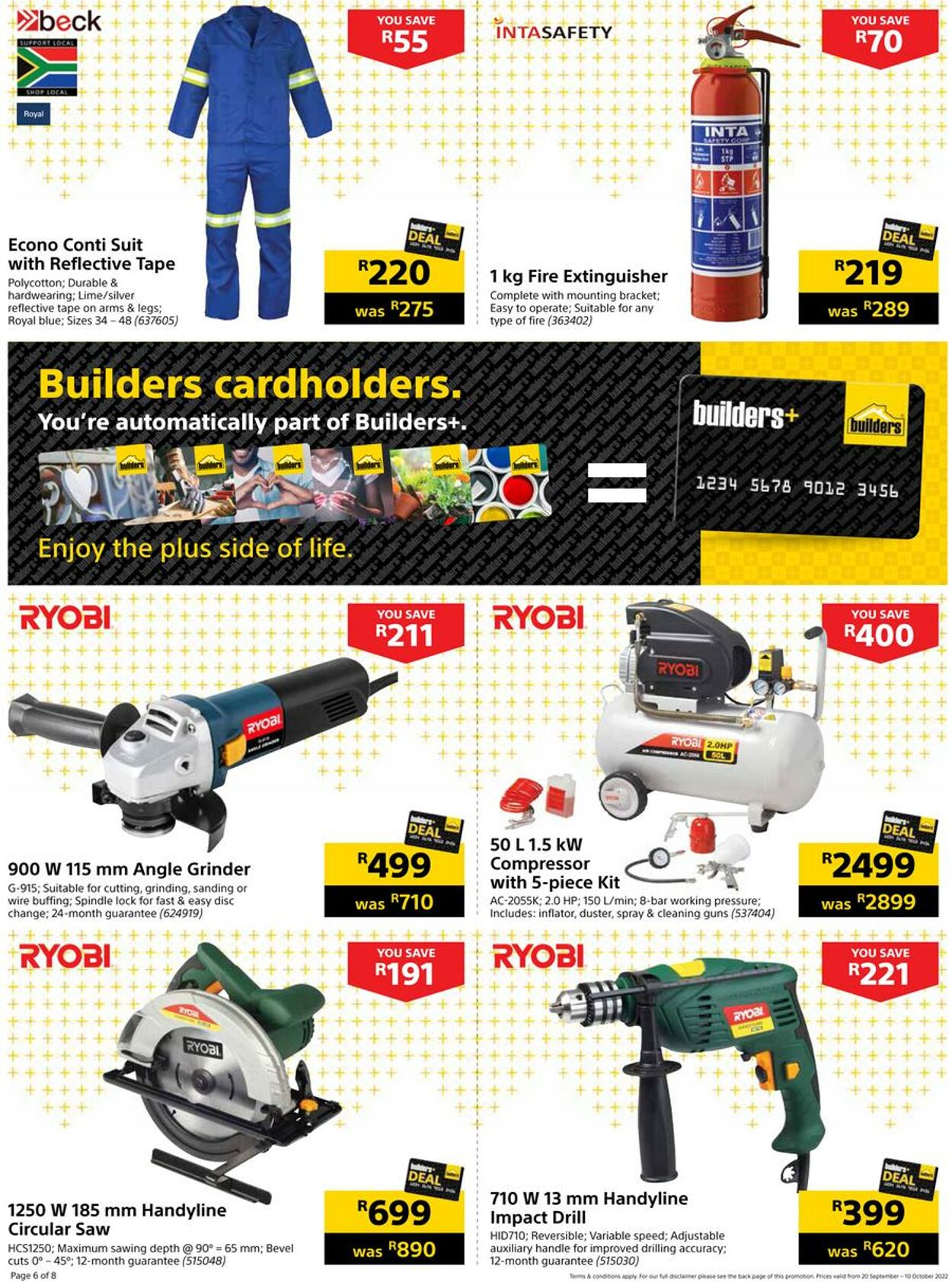Builders Warehouse Catalogue - 2022/09/20-2022/10/10 (Page 6)