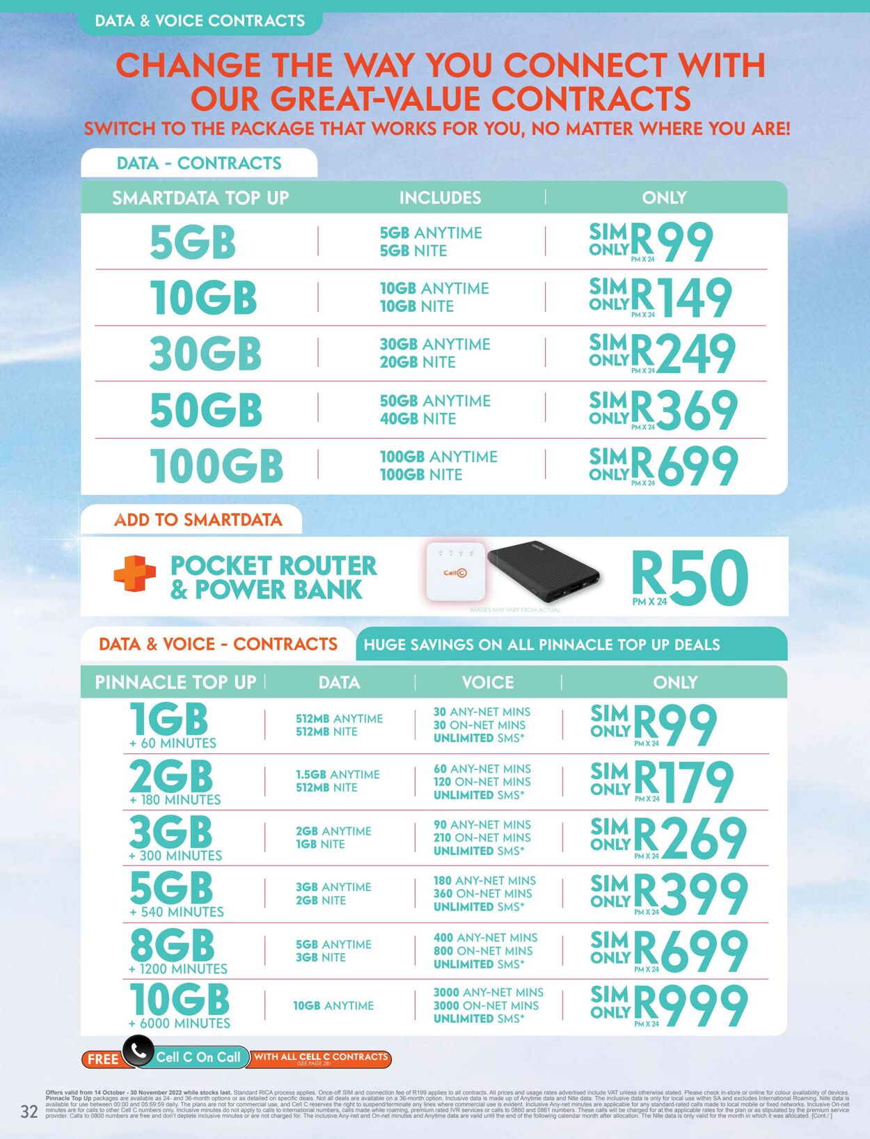 Cell C Catalogue - 2022/10/18-2022/11/30 (Page 32)