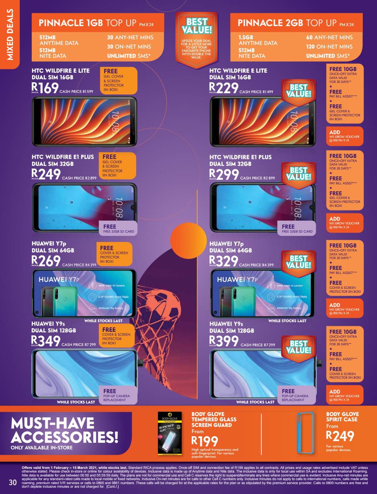 Cell C Catalogue - 2021/01/31-2021/03/15 (Page 30)