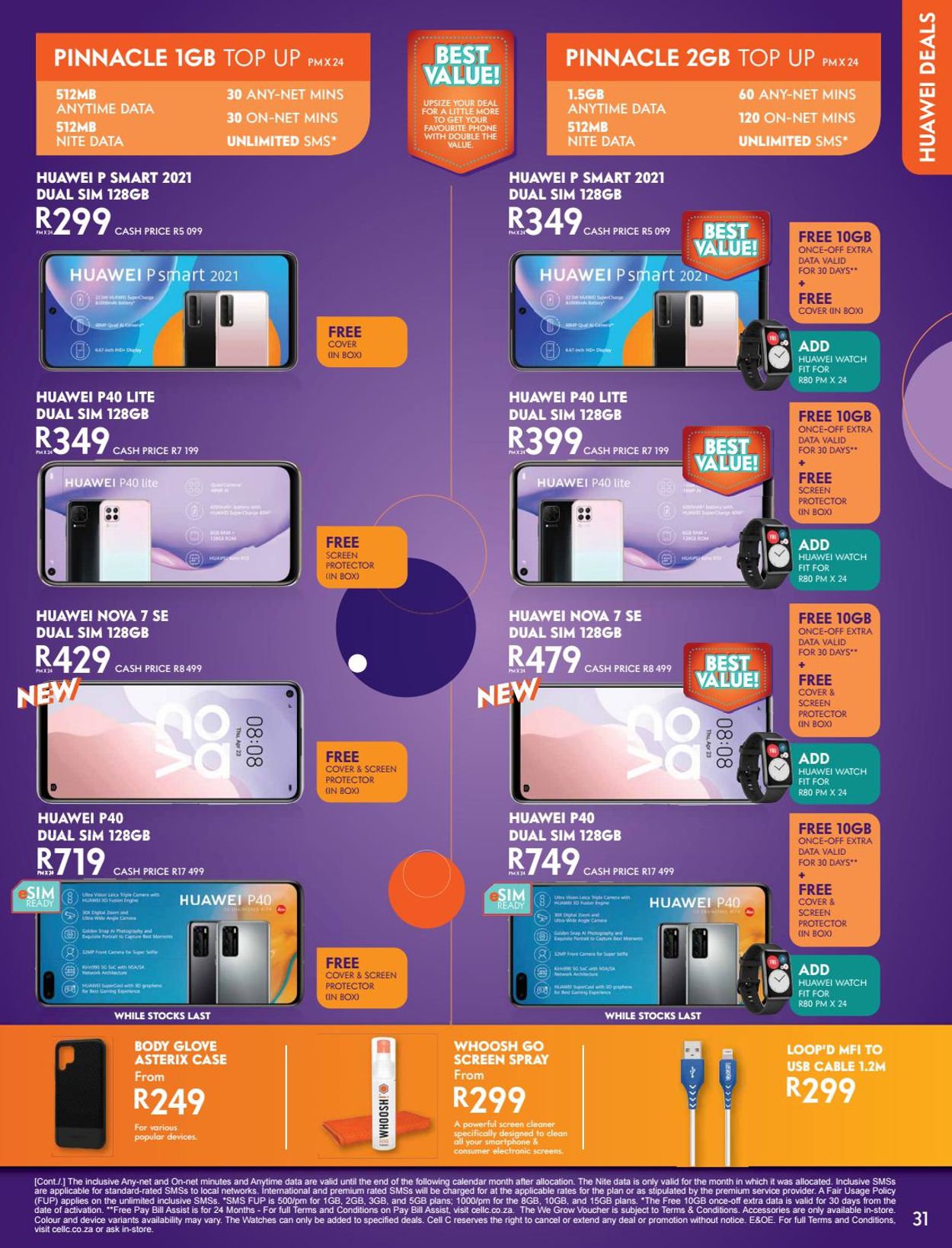 Cell C Catalogue - 2021/01/31-2021/03/15 (Page 31)
