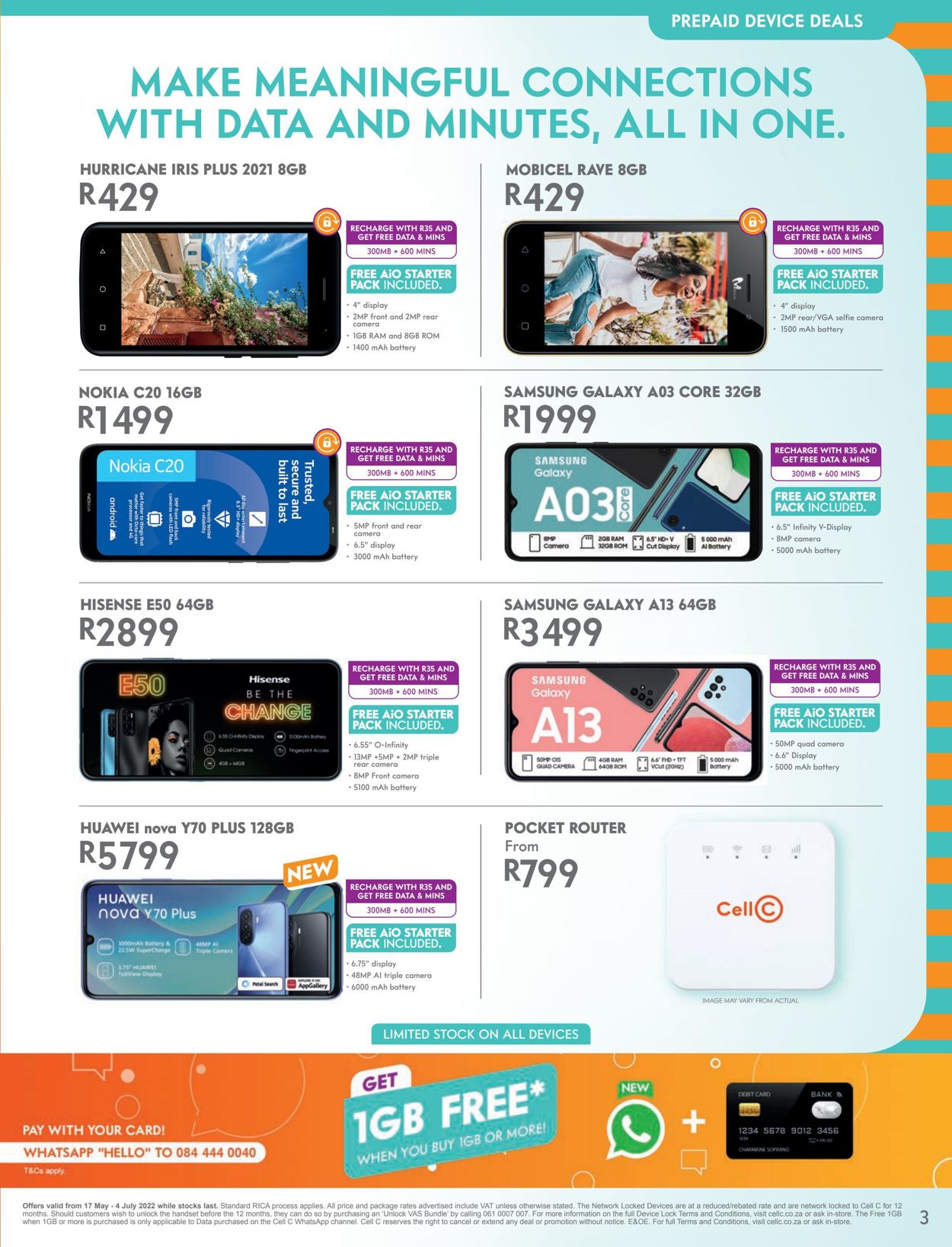 Cell C Catalogue - 2022/05/17-2022/07/04 (Page 3)