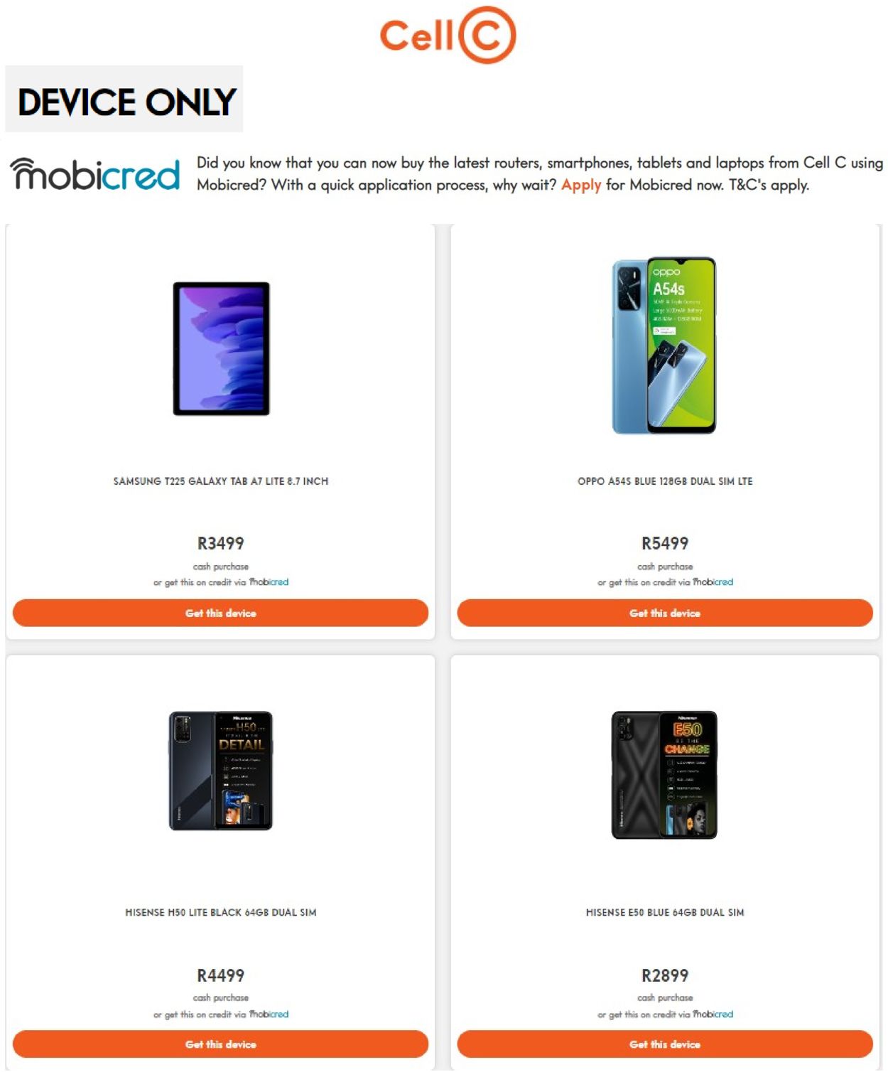Cell C Catalogue - 2022/07/05-2022/07/19 (Page 10)