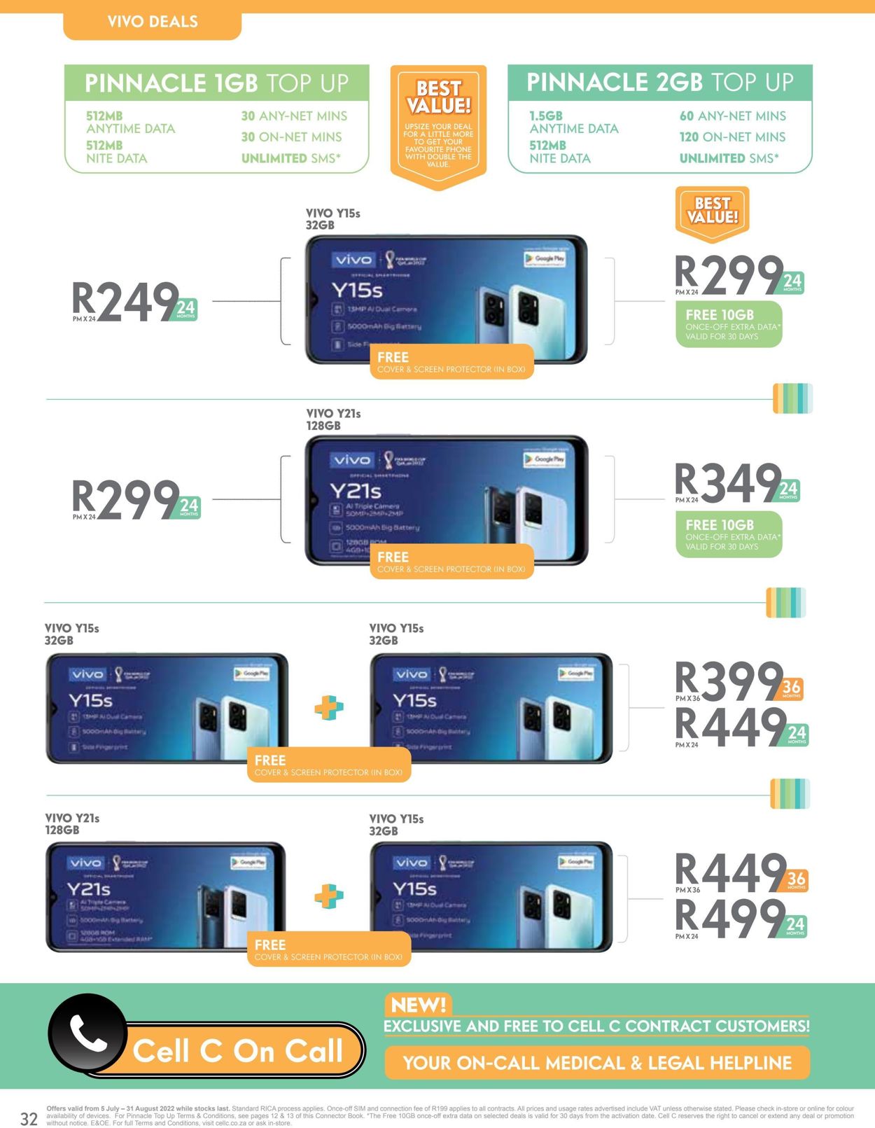 Cell C Catalogue - 2022/07/01-2022/08/31 (Page 32)