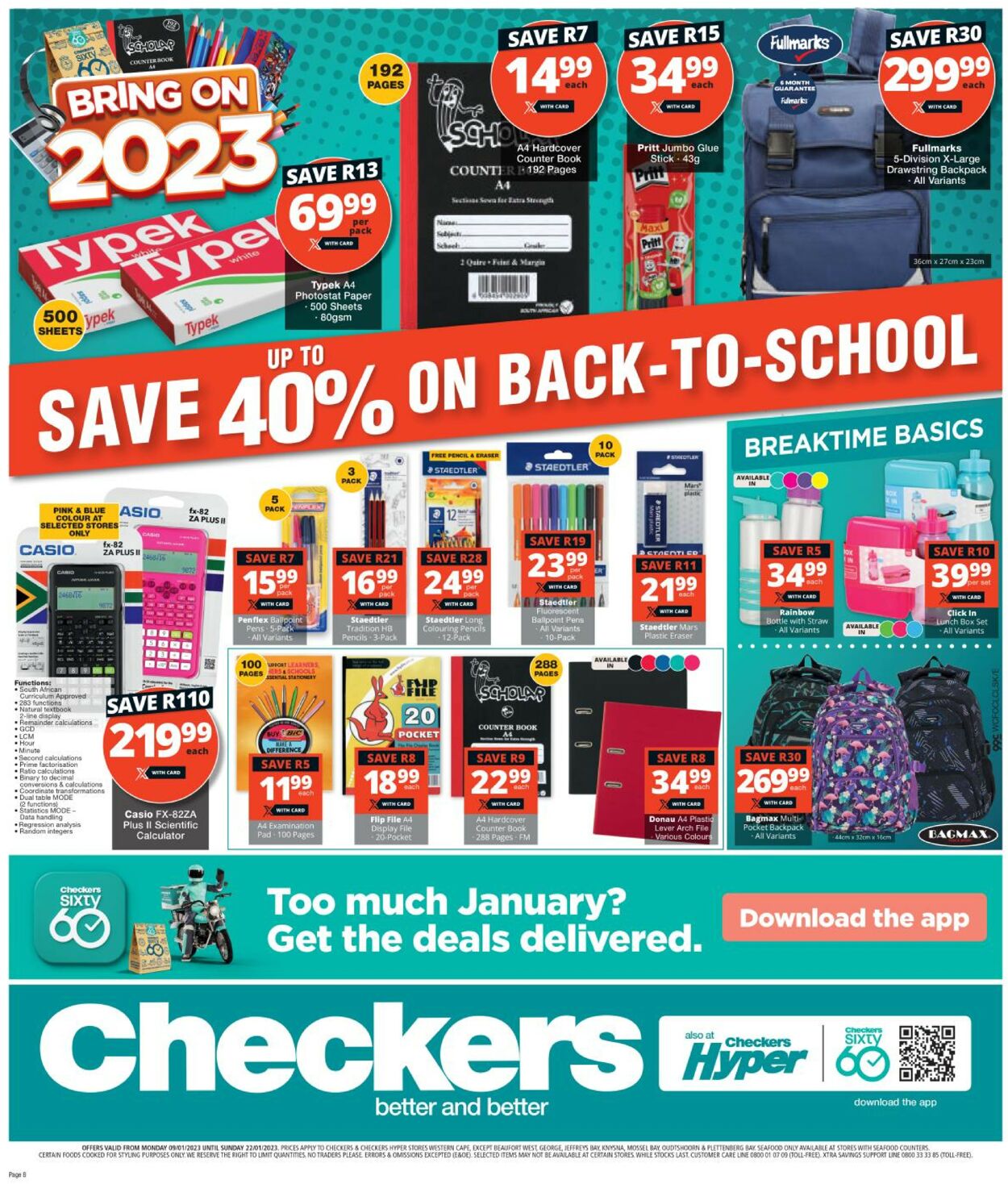 Checkers Catalogue - 2023/01/09-2023/01/22 (Page 8)