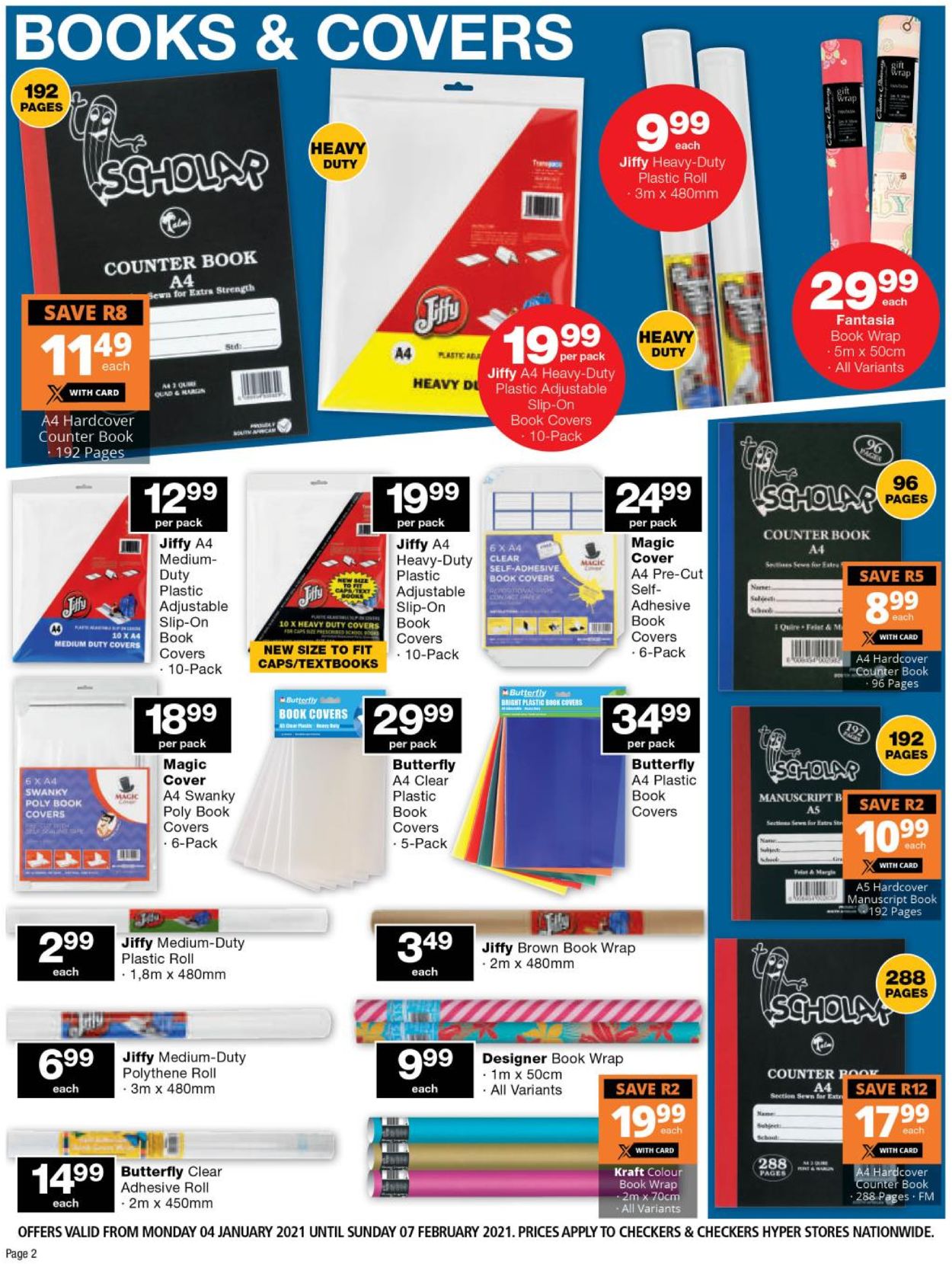 Checkers Back To School 2021 Catalogue - 2021/01/04-2021/02/07 (Page 2)