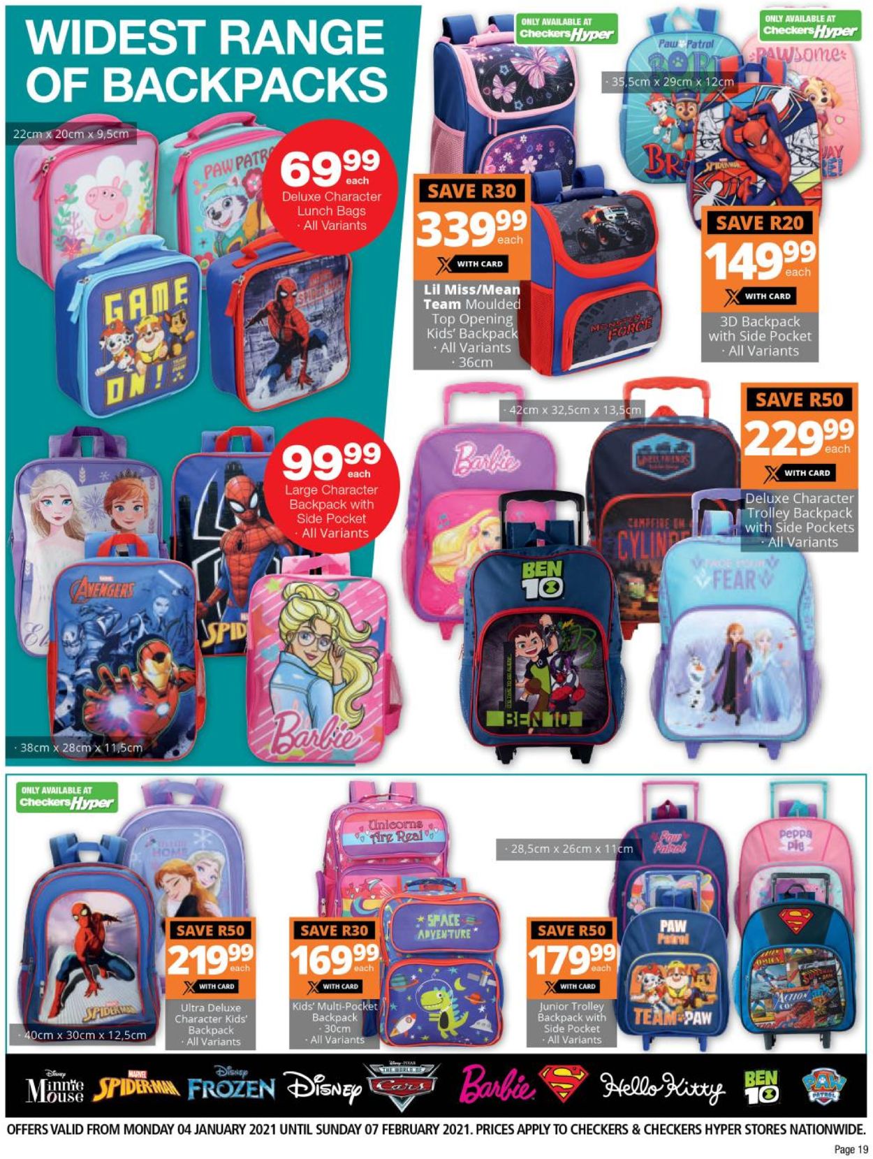 Checkers Back To School 2021 Catalogue - 2021/01/04-2021/02/07 (Page 19)