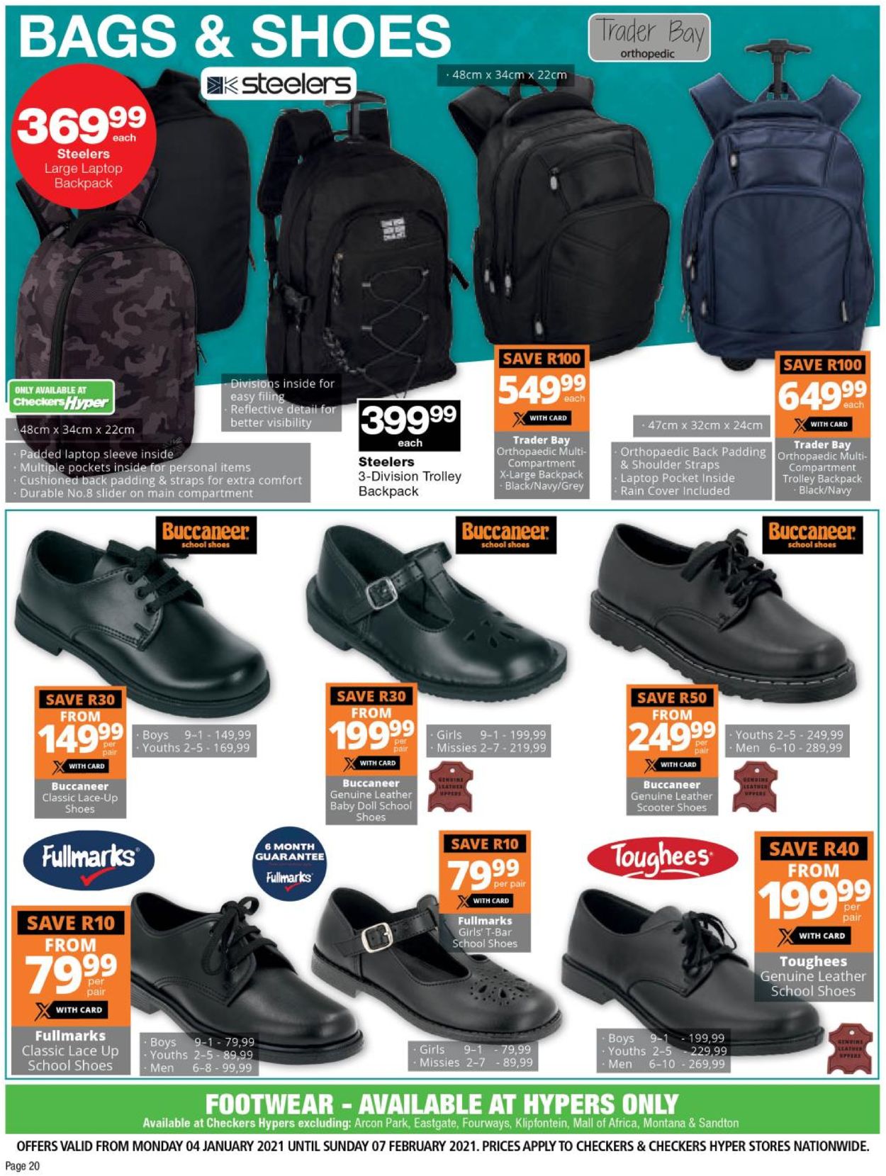 Checkers Back To School 2021 Catalogue - 2021/01/04-2021/02/07 (Page 20)