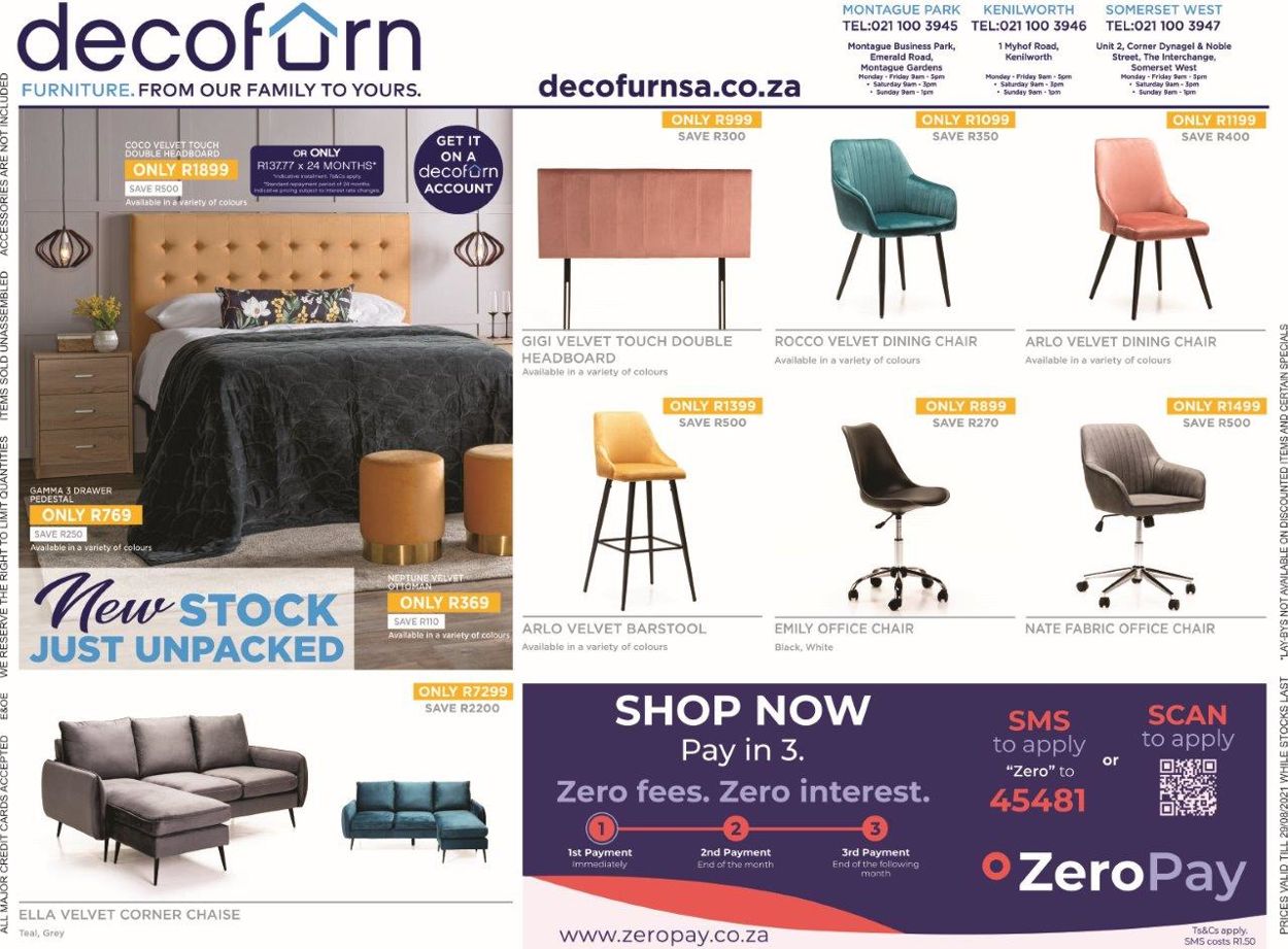 Decofurn Factory Shop Catalogue - 2021/08/24-2021/09/27