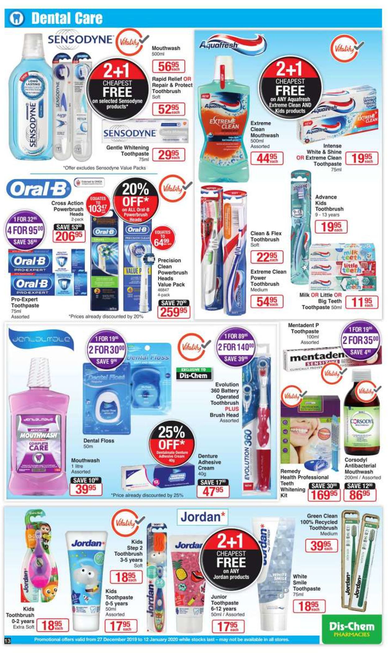 Dis-Chem New Year 19/20 Catalogue - 2019/12/27-2020/01/12 (Page 13)