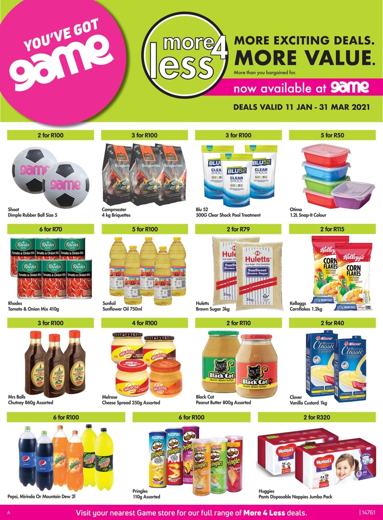 Game More 4 Less 2021 Catalogue - 2021/01/11-2021/03/31