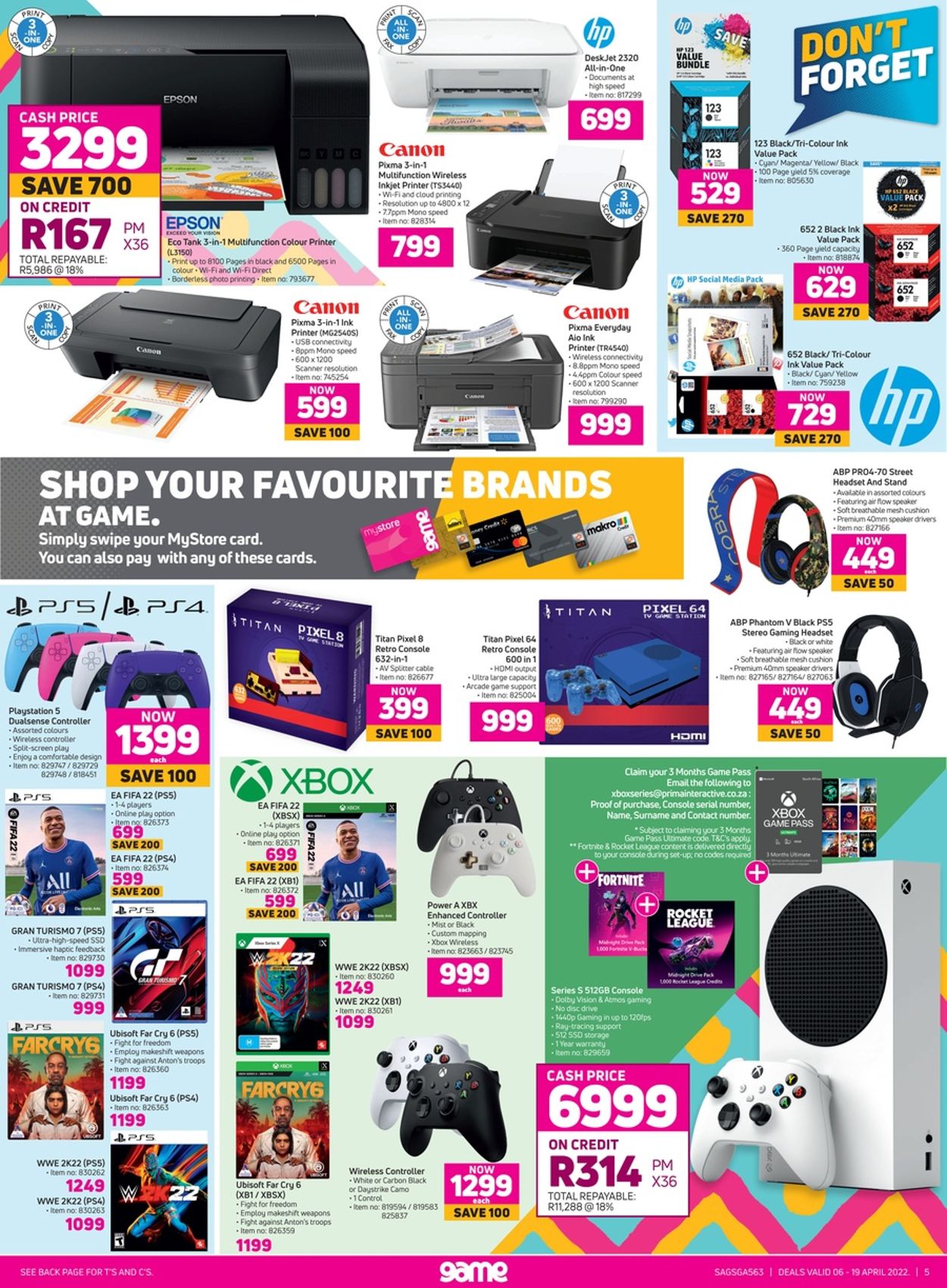 Game Catalogue - 2022/04/06-2022/04/19 (Page 5)