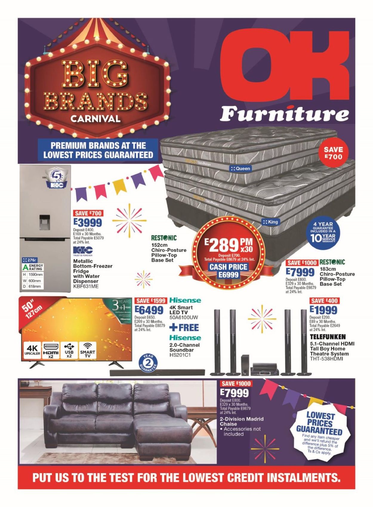 OK Furniture - Swaziland Catalogue - 2019/04/23-2019/05/05