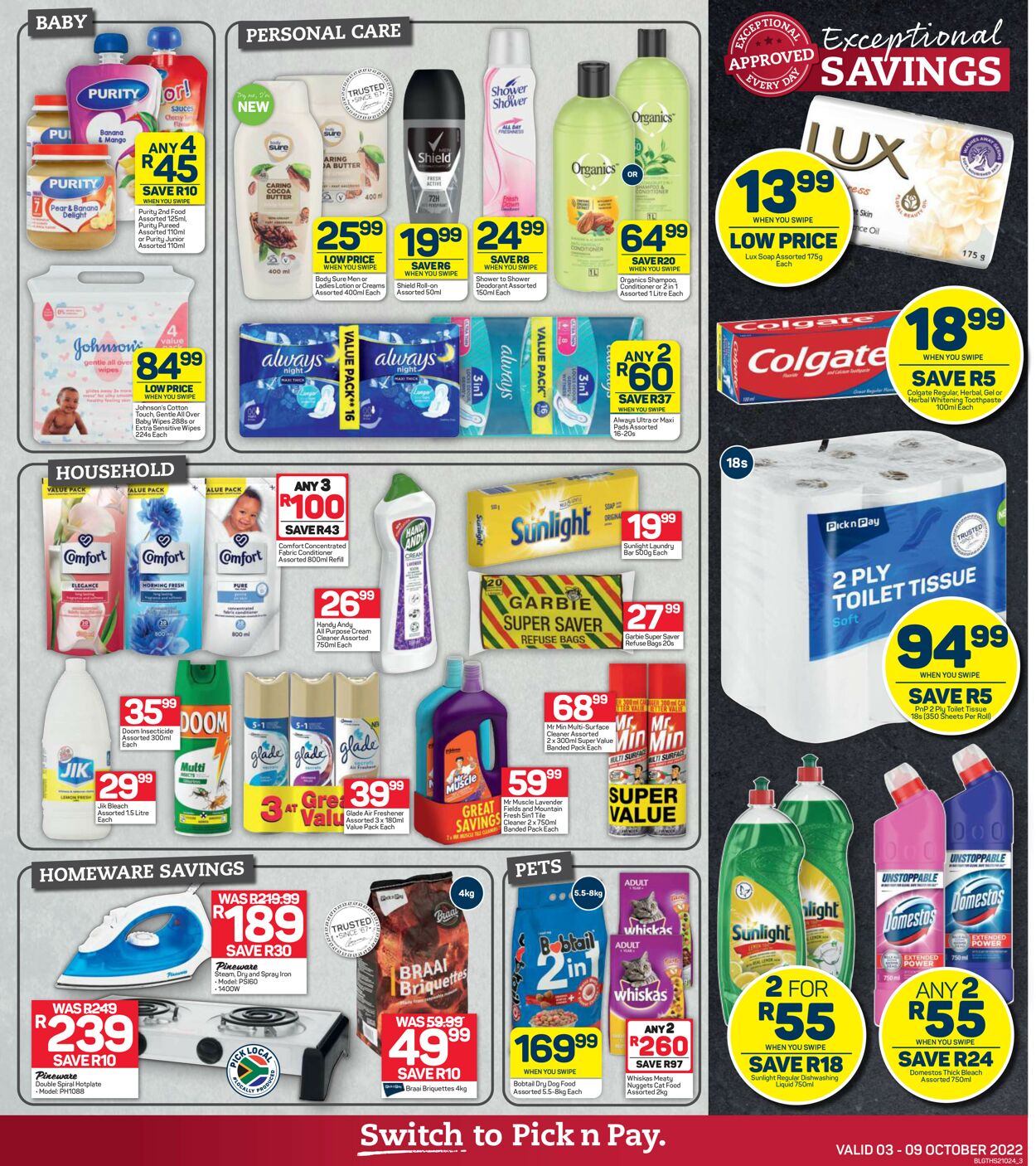 Pick n Pay Catalogue - 2022/10/03-2022/10/09 (Page 3)