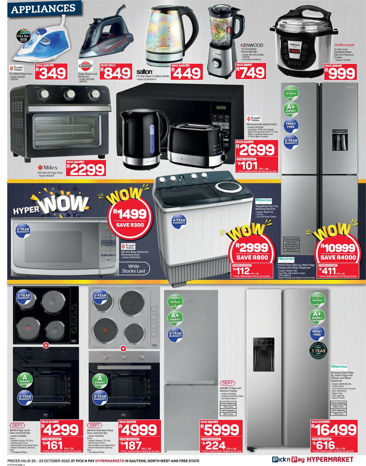 Pick n Pay Catalogue - 2022/10/20-2022/10/23 (Page 5)