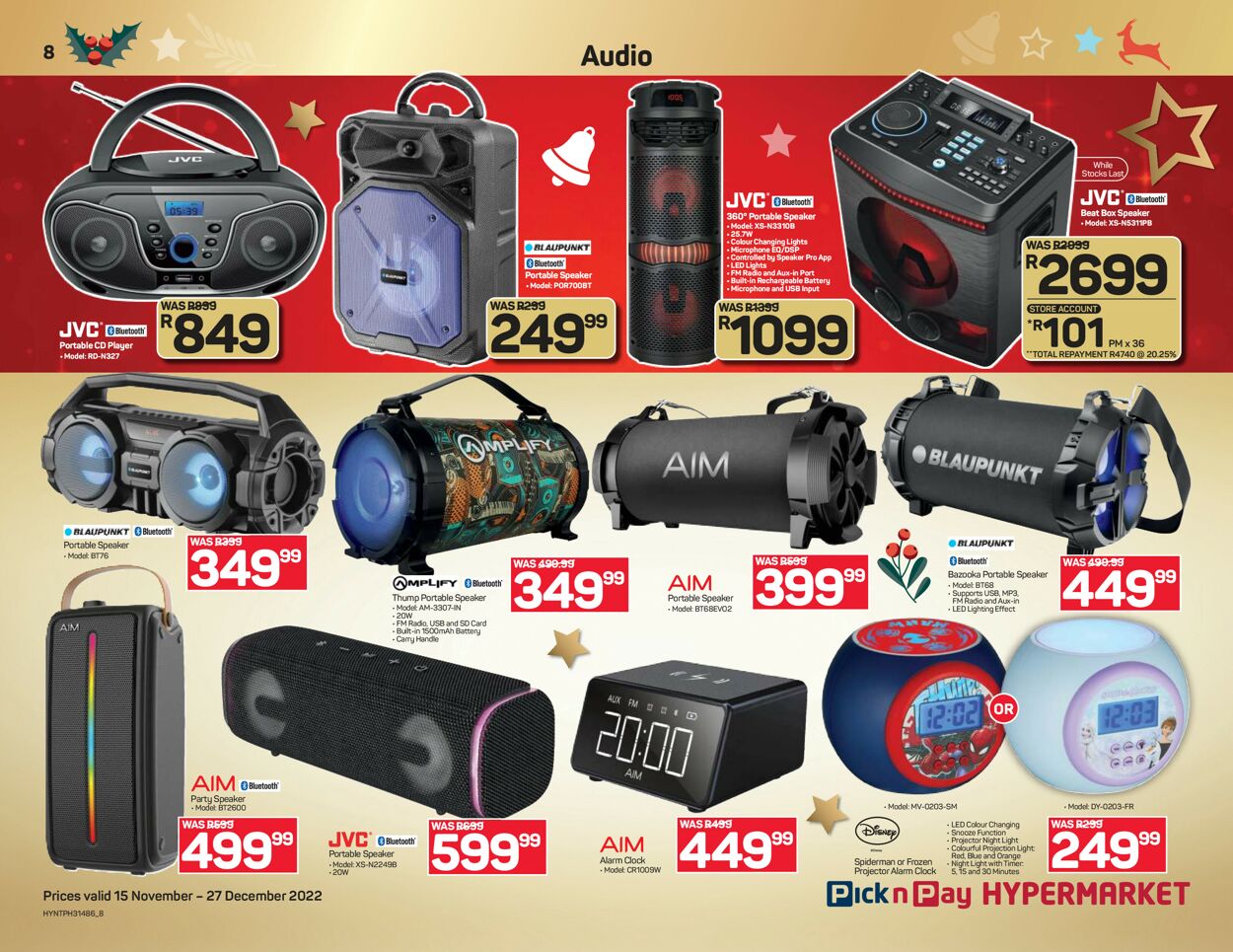 Pick n Pay Catalogue - 2022/11/15-2022/12/27 (Page 8)