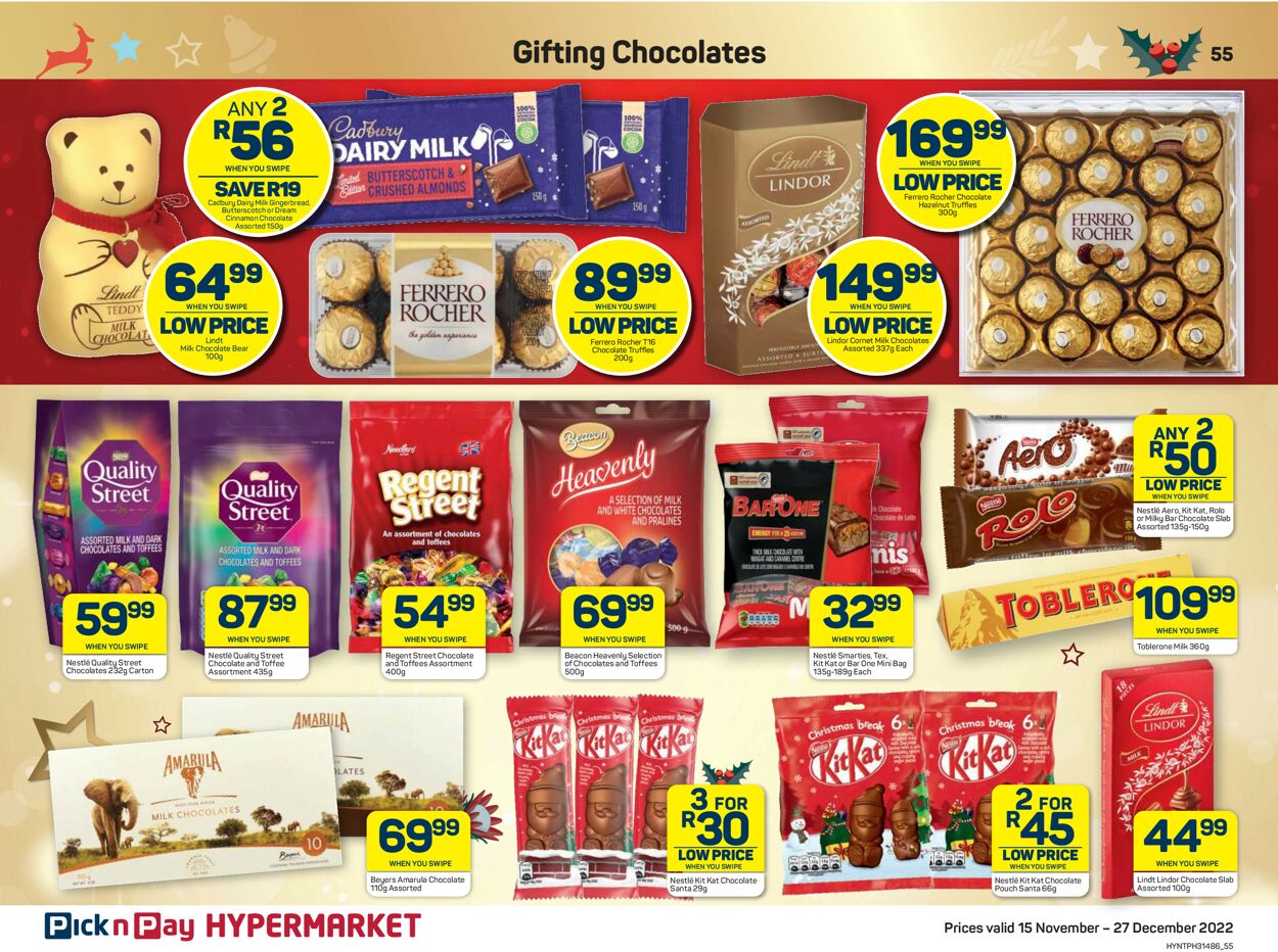 Pick n Pay Catalogue - 2022/11/15-2022/12/27 (Page 55)