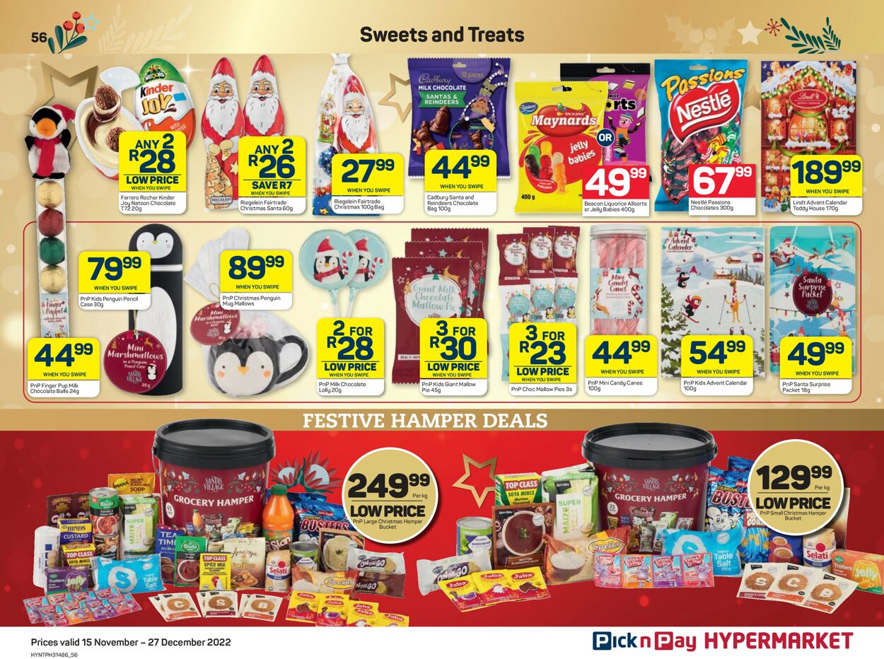 Pick n Pay Catalogue - 2022/11/15-2022/12/27 (Page 56)
