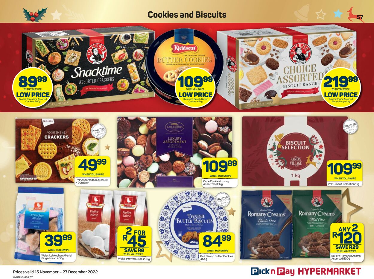 Pick n Pay Catalogue - 2022/11/15-2022/12/27 (Page 57)