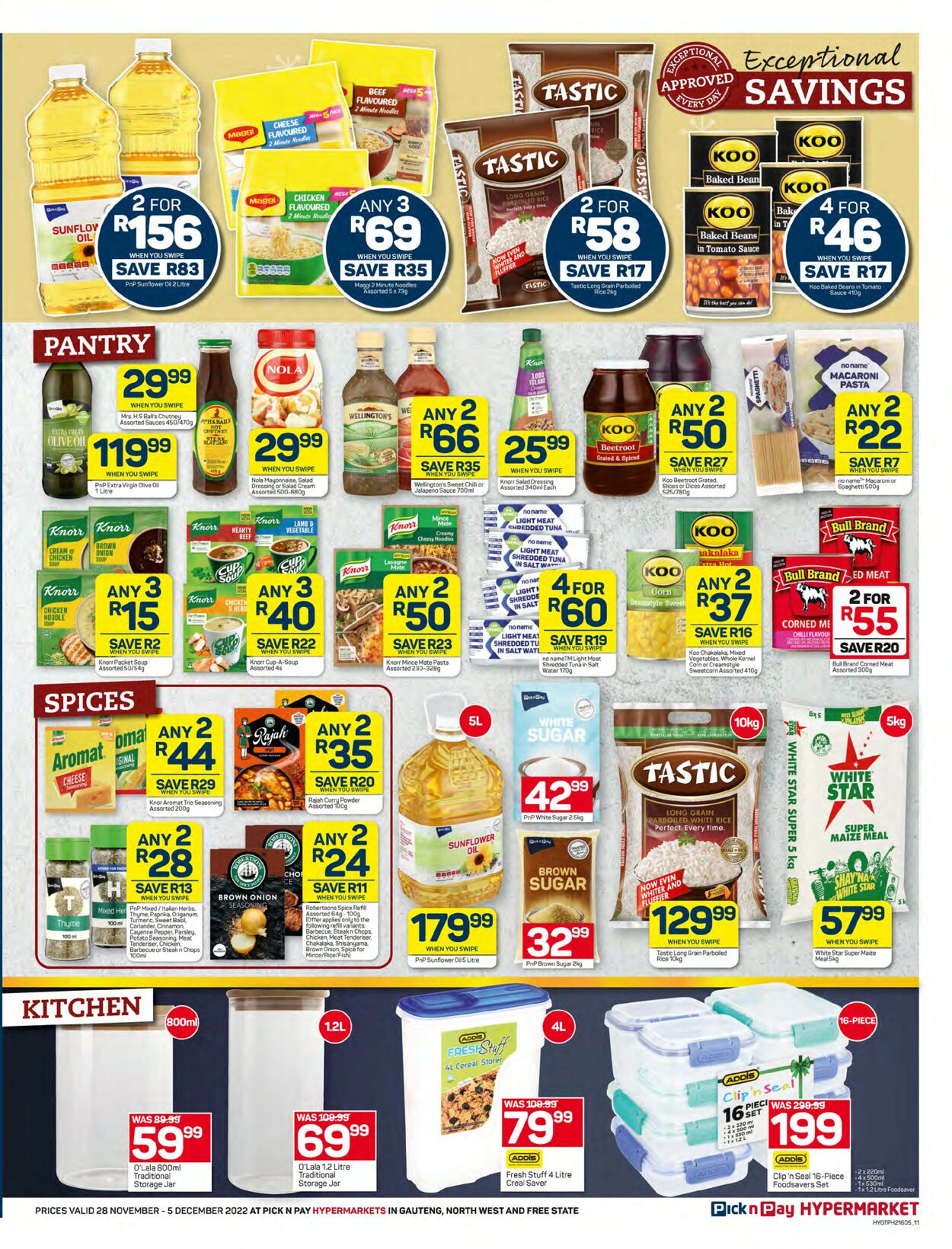 Pick n Pay Catalogue - 2022/11/28-2022/12/05 (Page 11)