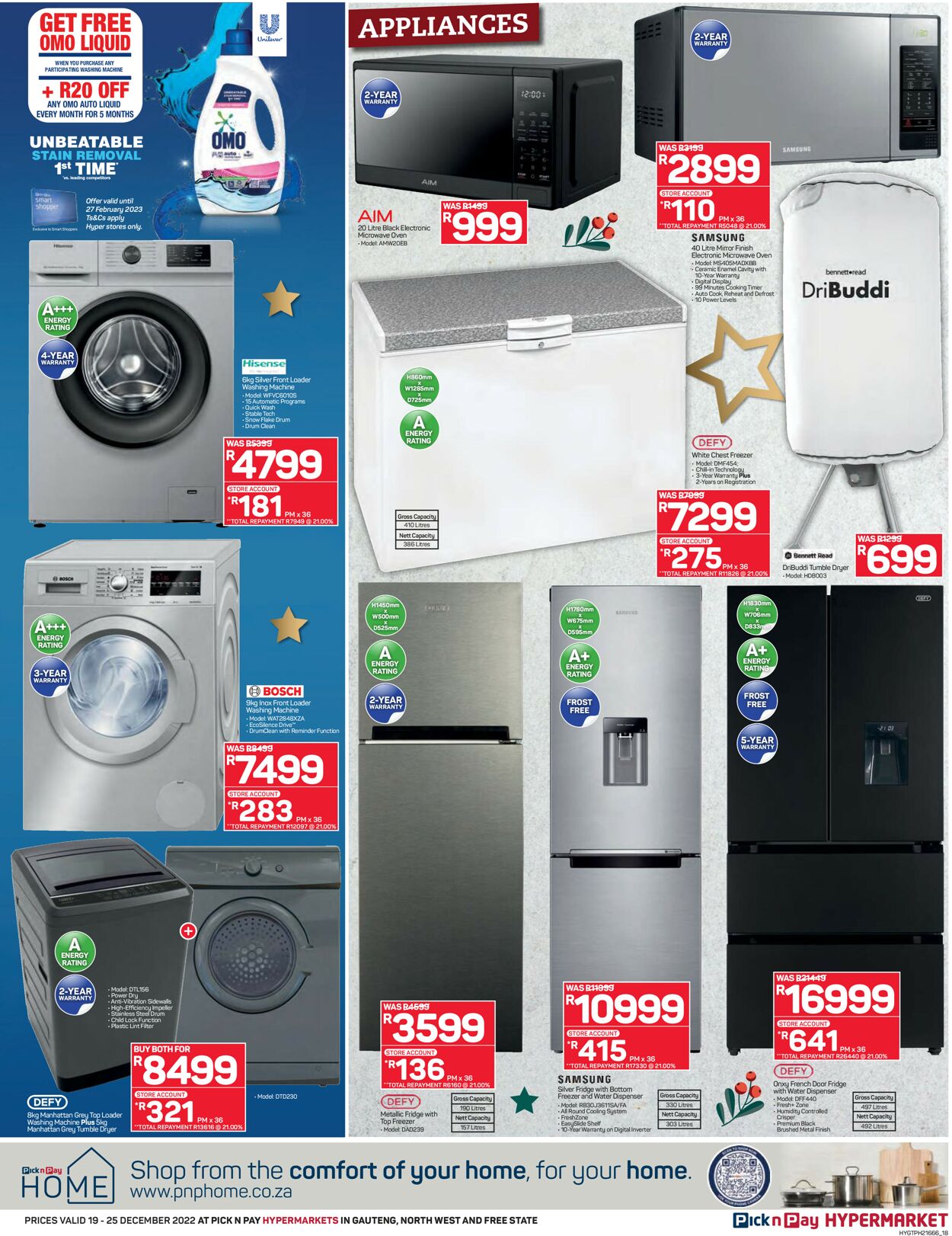 Pick n Pay Catalogue - 2022/12/19-2022/12/25 (Page 18)