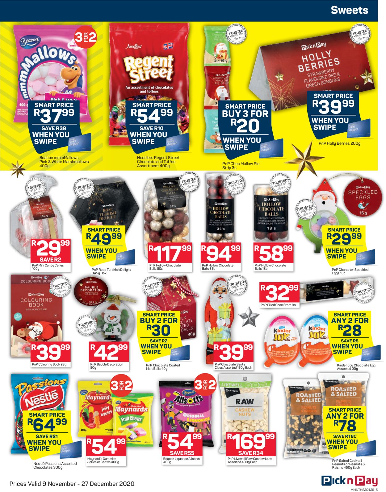 Pick n Pay Holidays 2020 Catalogue - 2020/11/09-2020/11/27 (Page 5)