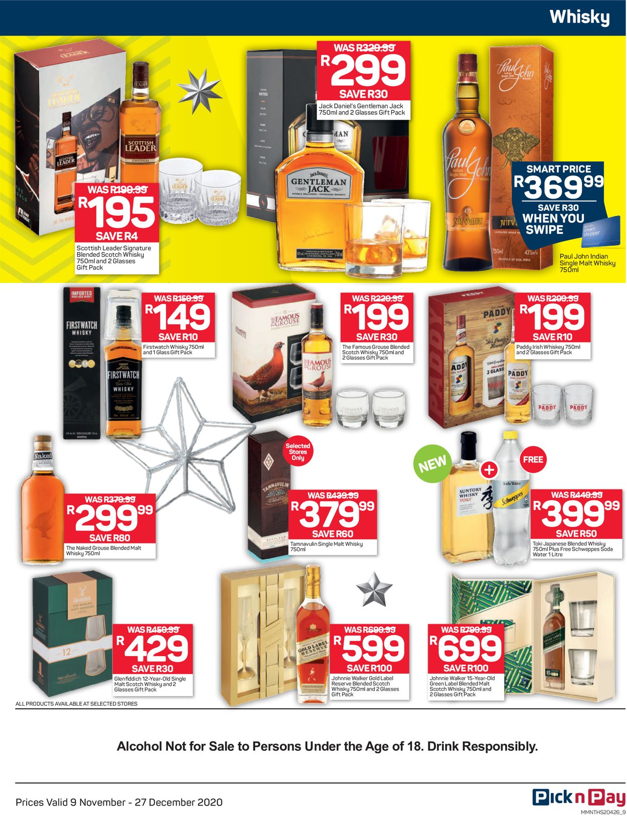 Pick n Pay Holidays 2020 Catalogue - 2020/11/09-2020/11/27 (Page 9)