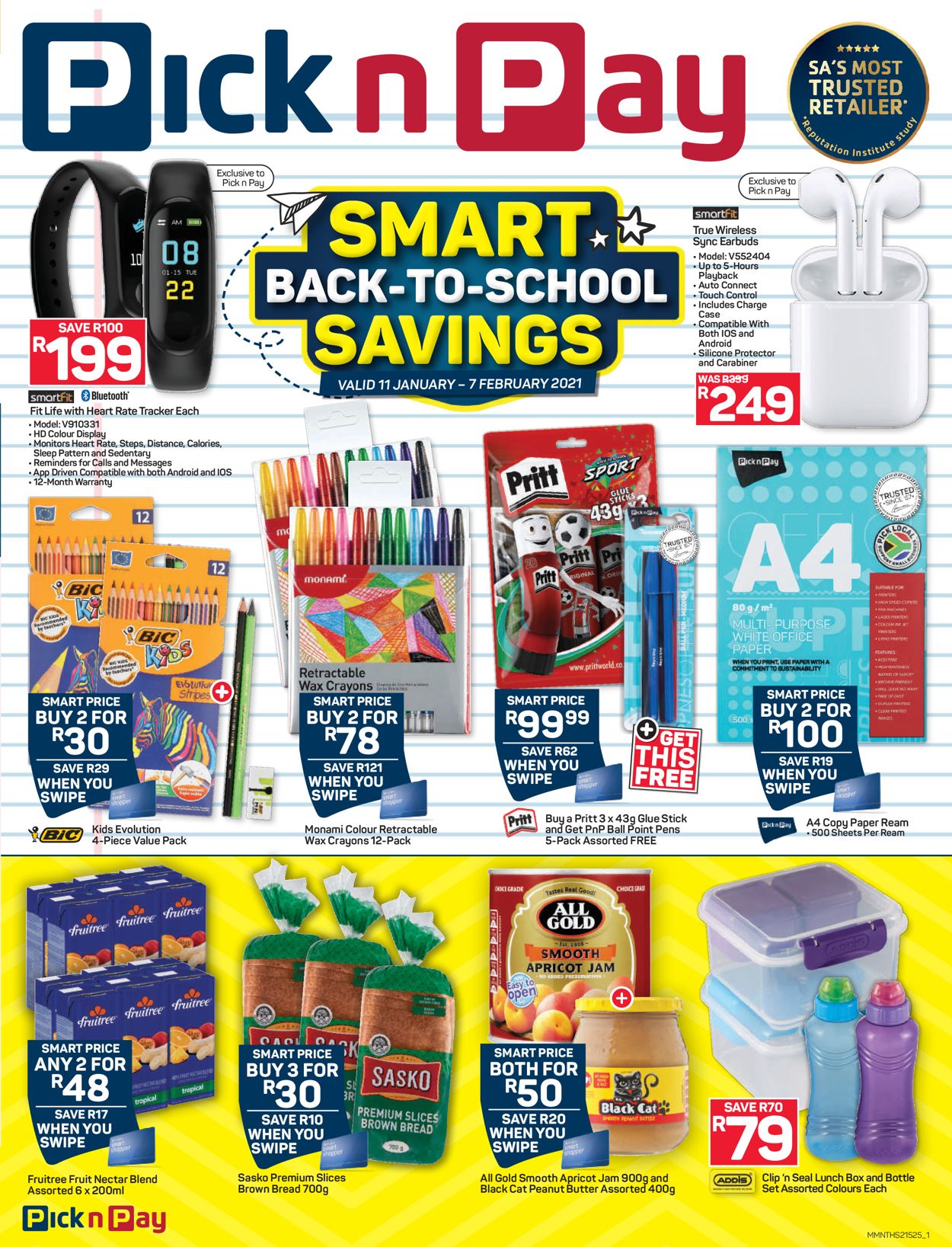 Pick n Pay Back to School 2021 Catalogue - 2021/01/11-2021/02/07