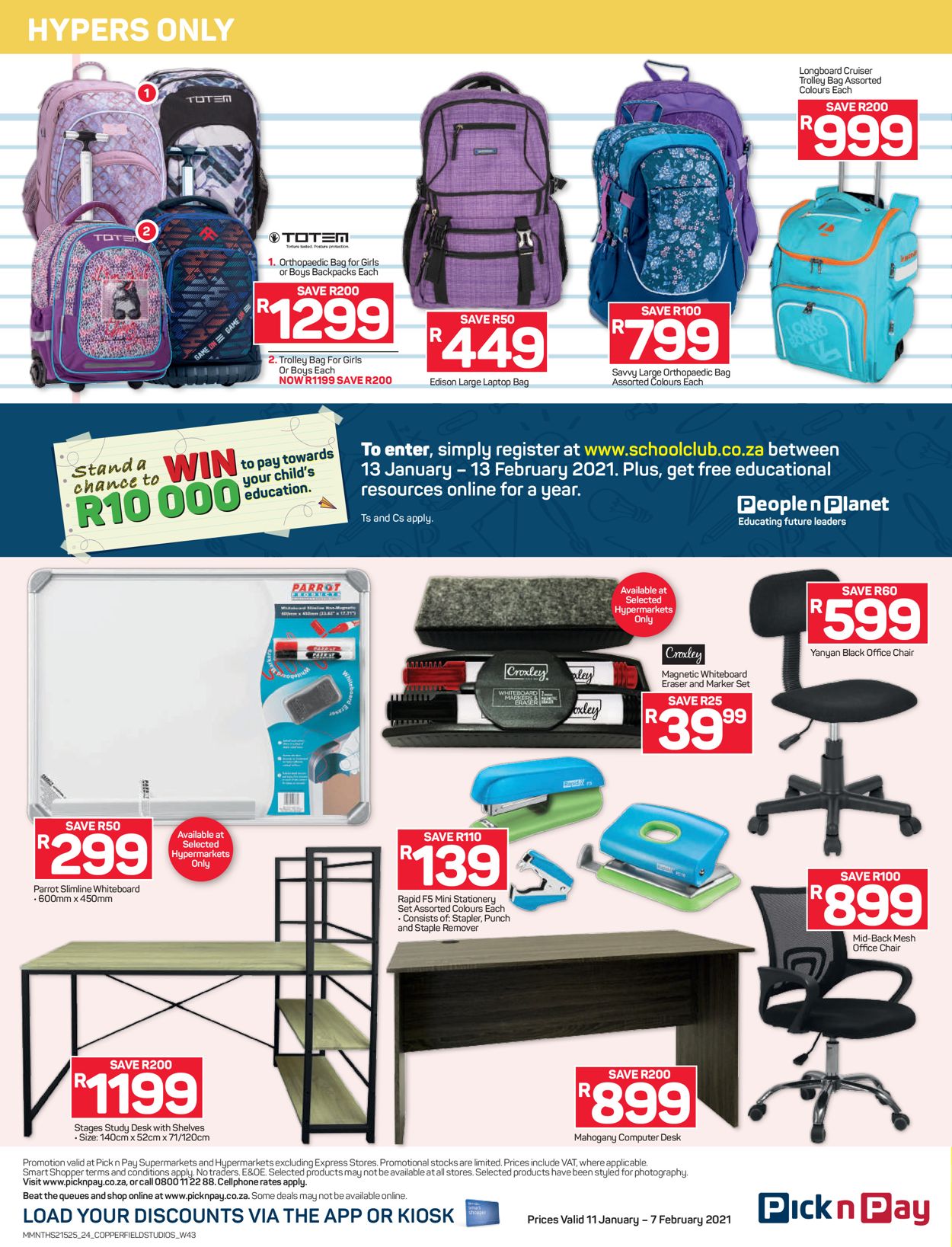 Pick n Pay Back to School 2021 Catalogue - 2021/01/11-2021/02/07 (Page 24)