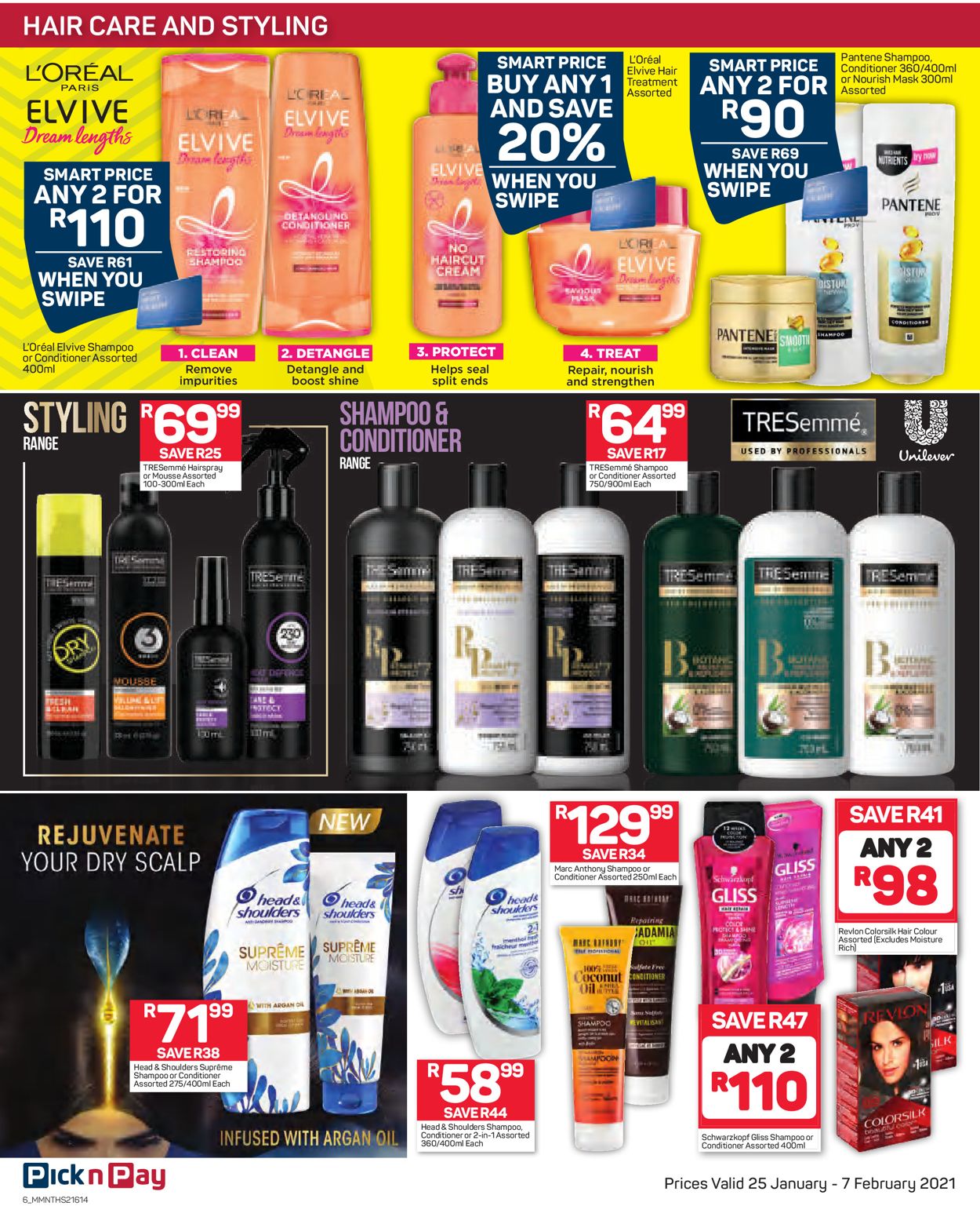 Pick n Pay Savings on Health and Beauty 2021 Catalogue - 2021/01/25-2021/02/07 (Page 6)