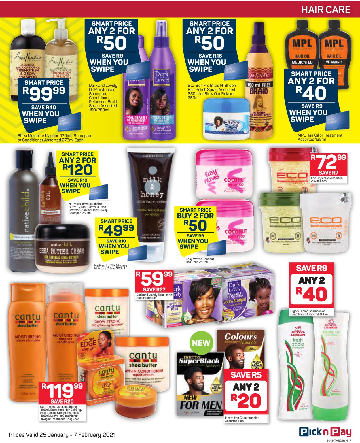 Pick n Pay Savings on Health and Beauty 2021 Catalogue - 2021/01/25-2021/02/07 (Page 7)