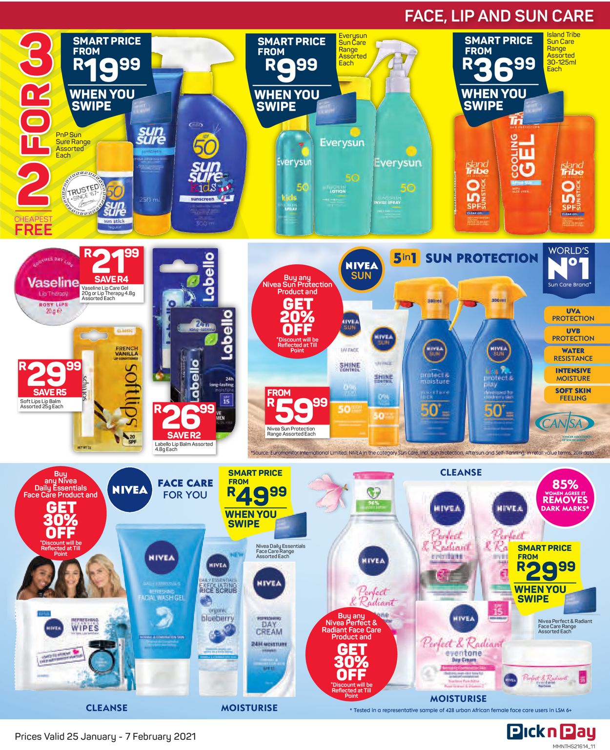 Pick n Pay Savings on Health and Beauty 2021 Catalogue - 2021/01/25-2021/02/07 (Page 11)