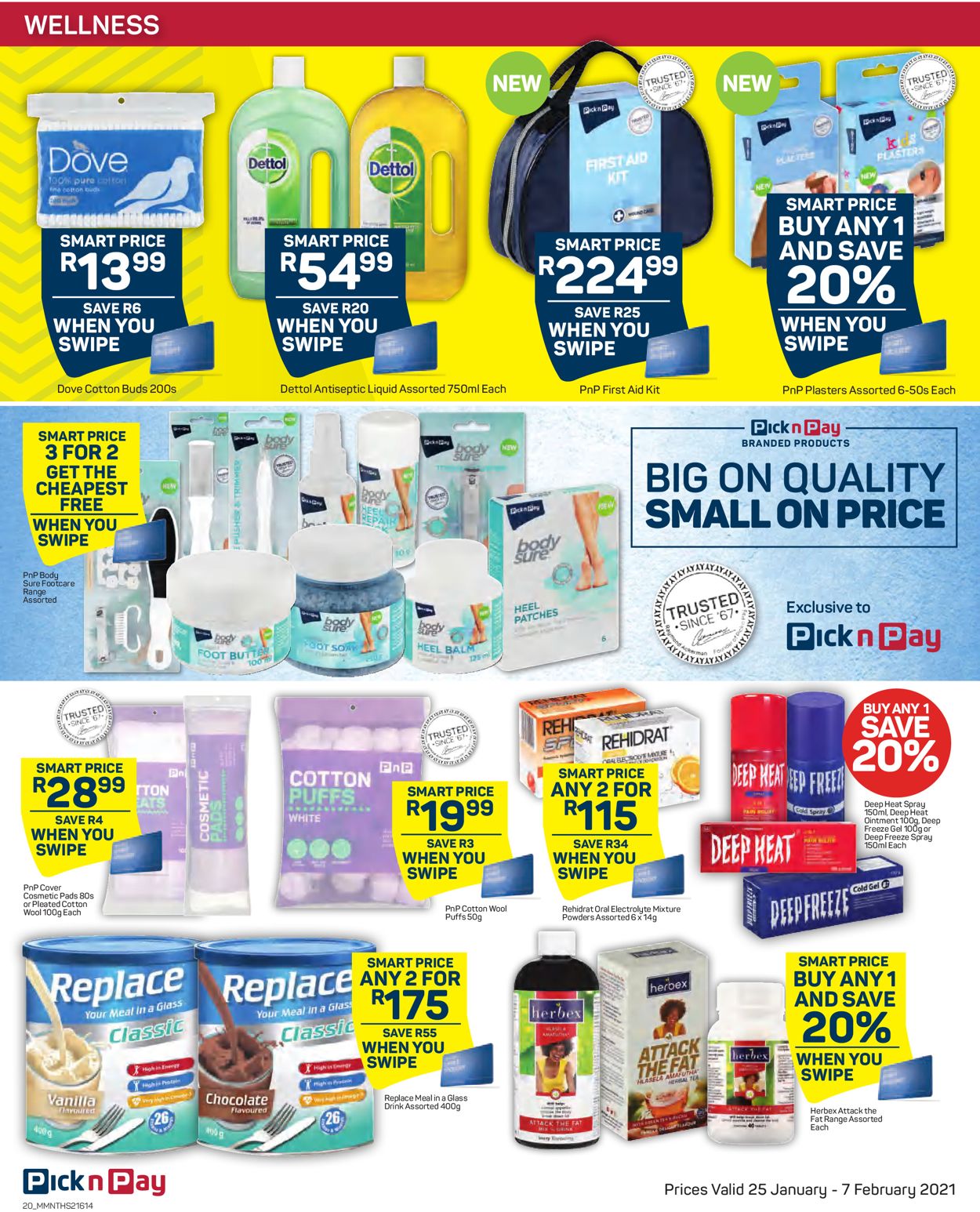 Pick n Pay Savings on Health and Beauty 2021 Catalogue - 2021/01/25-2021/02/07 (Page 20)