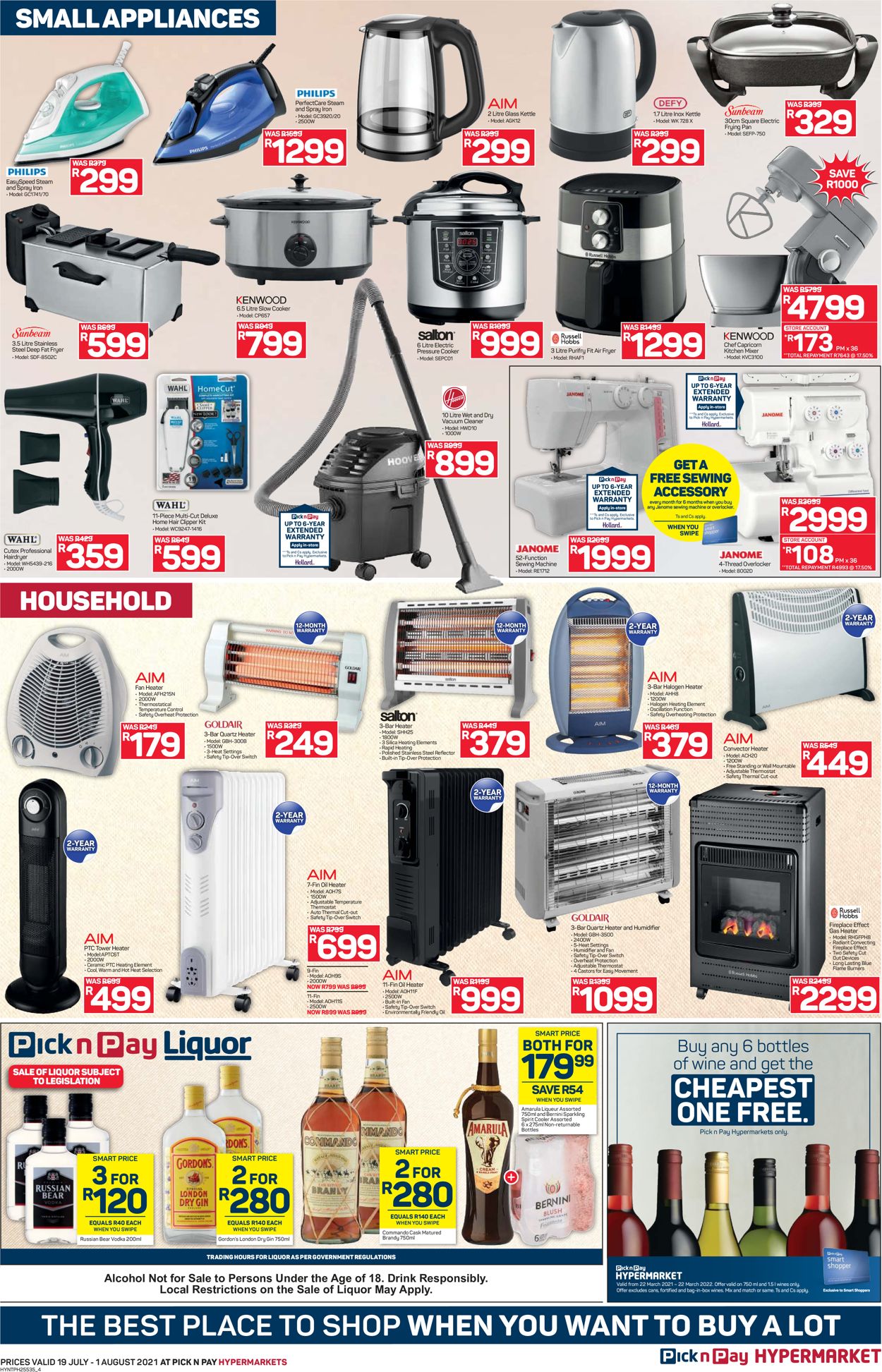 Pick n Pay Catalogue - 2021/07/19-2021/08/01 (Page 4)